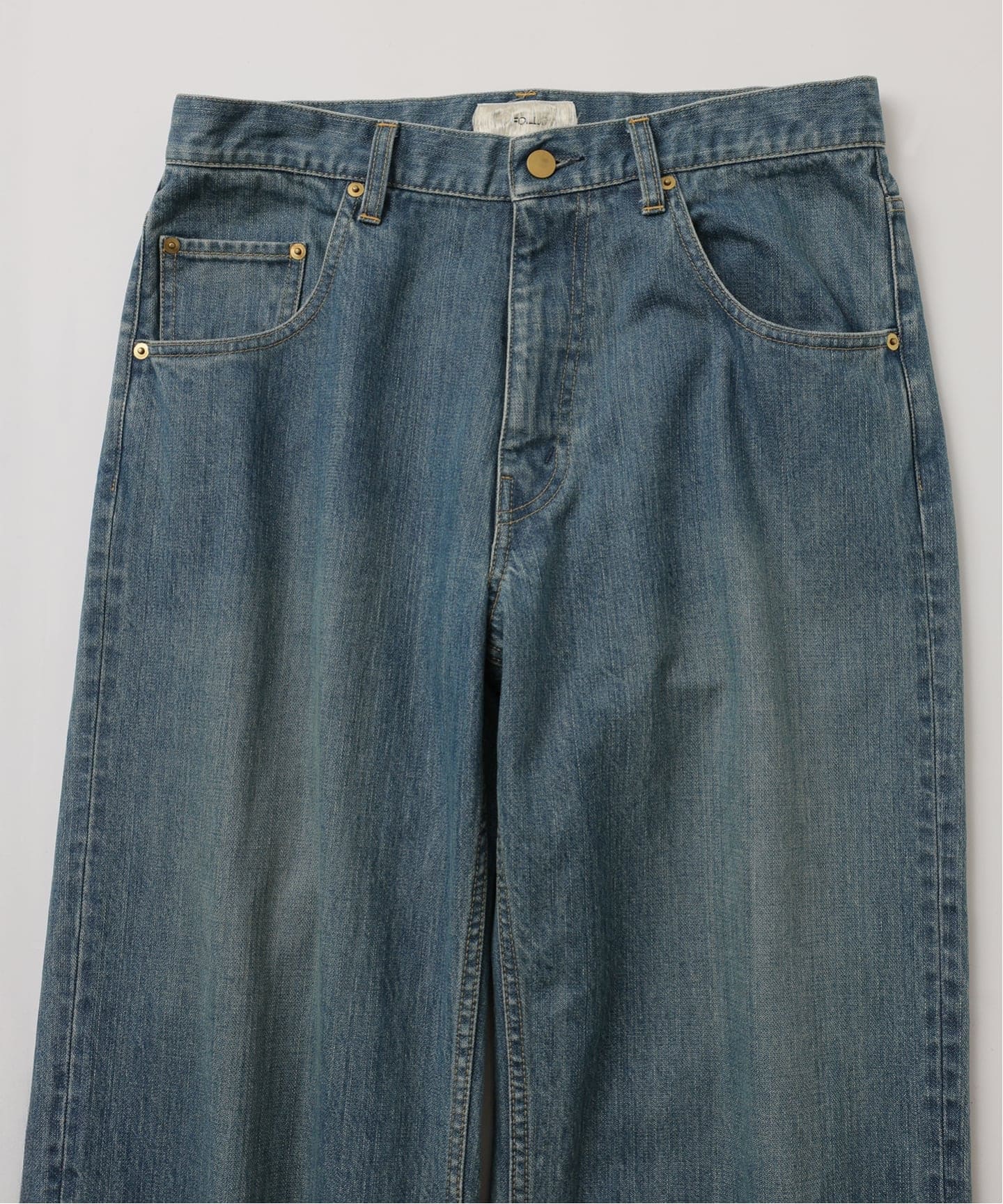 25AW JOURNAL STANDARD 【FOLL / フォル】デニム FOLL / フォル】broken denim stright fit jeans（デニムパンツ