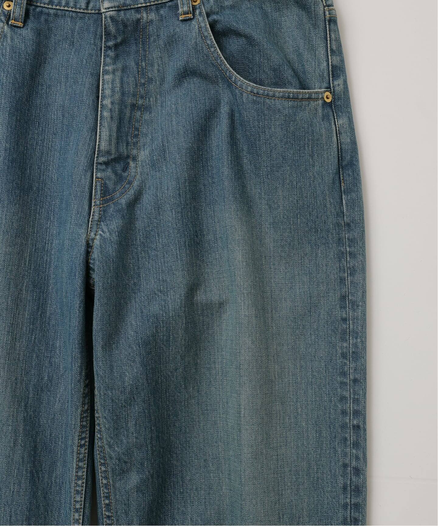 FOLL / フォル】broken denim stright fit jeans（デニムパンツ