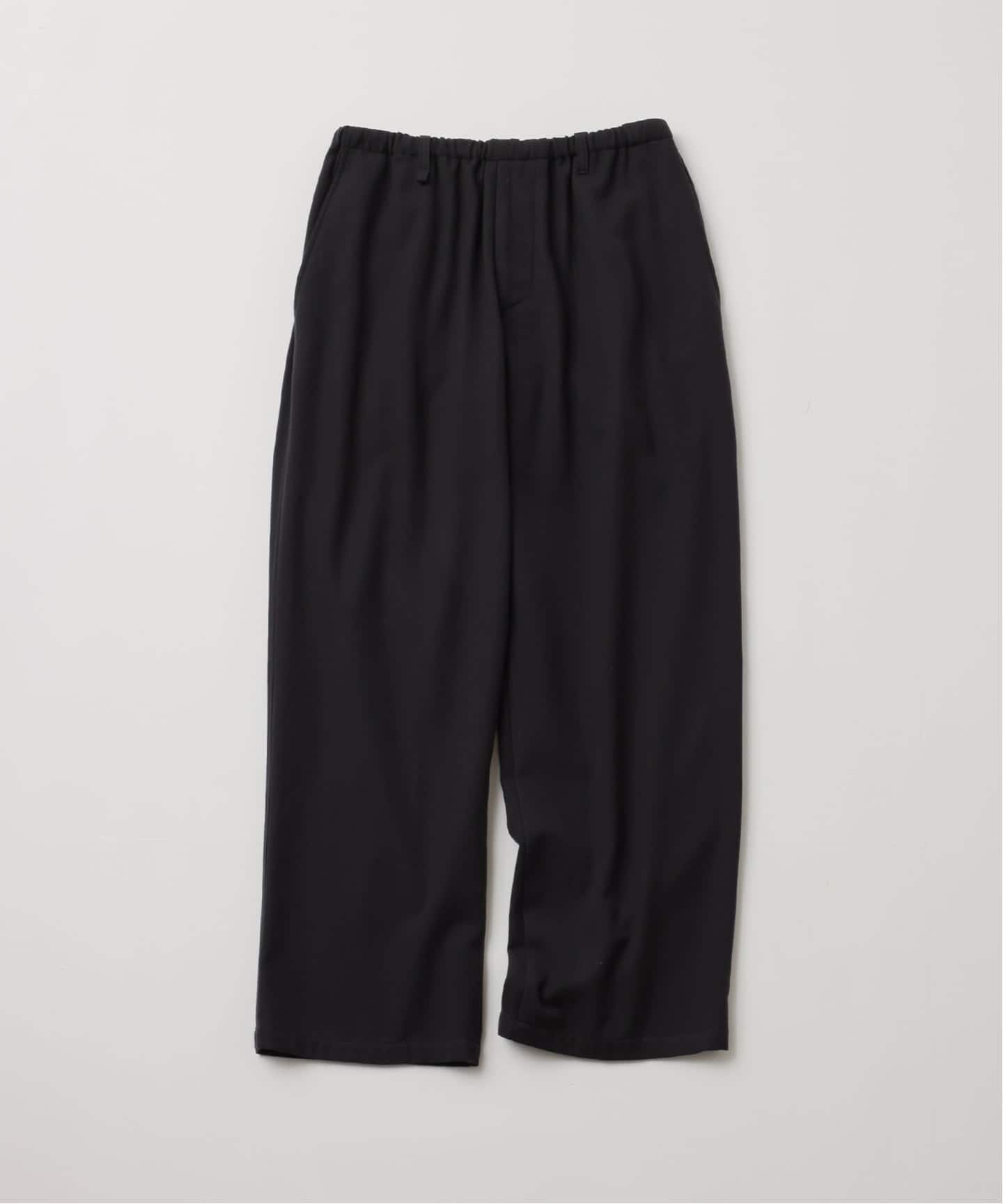 a 【FOLL / フォル】faded cotton 6pk pants 予約》【FOLL / フォル】washed wool cotton relax pants（スラックス