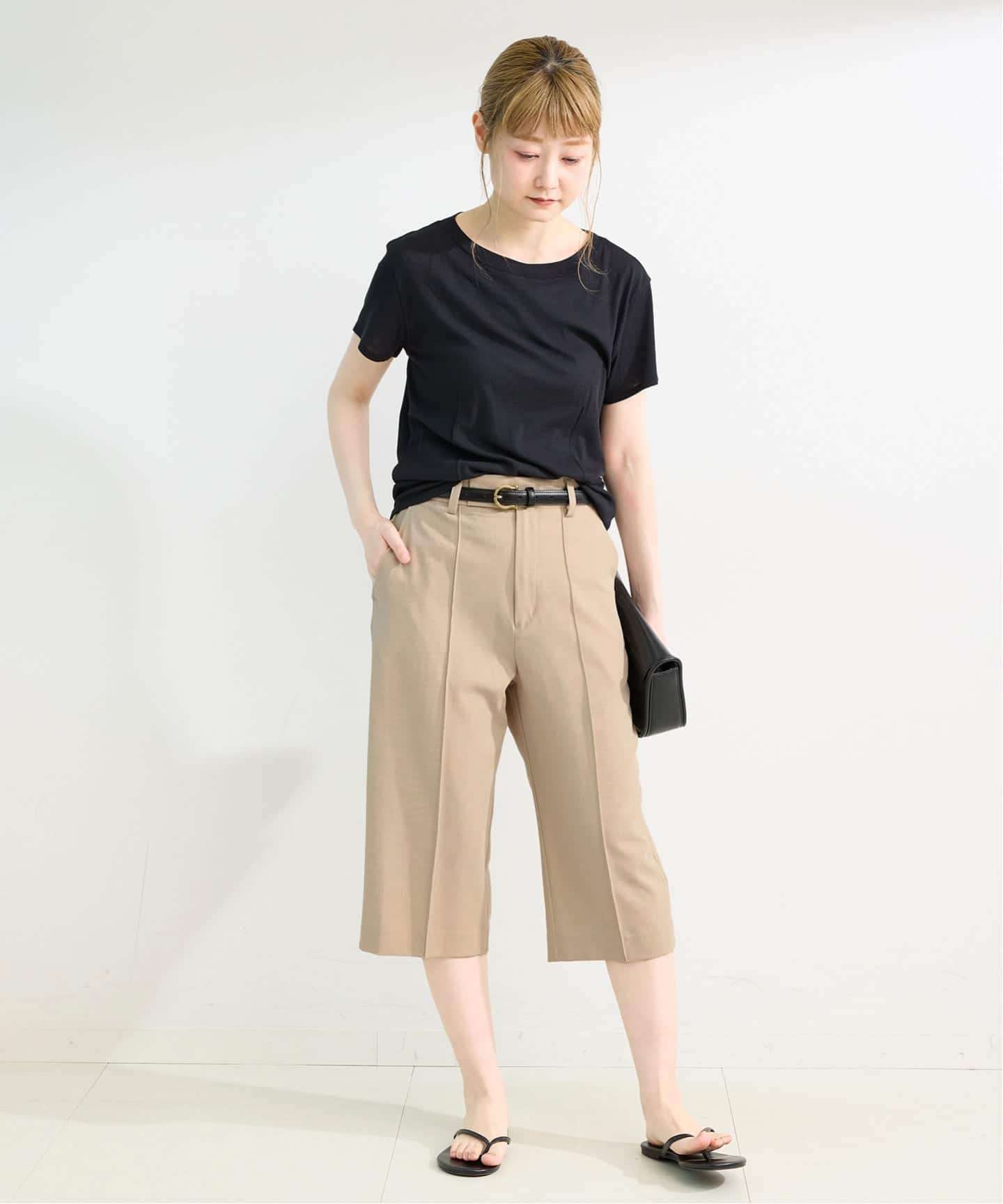 手洗い可 / *MAI.M. WOOLY BERMUDA（スラックス）｜B.C STOCK（ベー