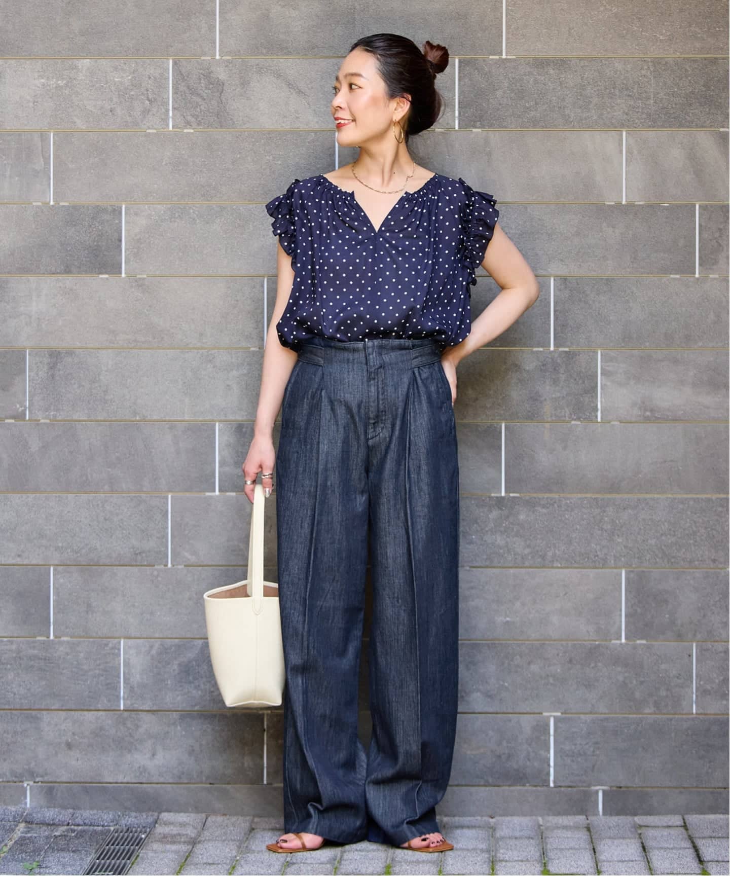 ウォッシャブル / DU JOUR / デュ ジュール BC.STOCK 予約》ウォッシャブル / DU JOUR / デュ ジュール MODERN SLACKS JEAN