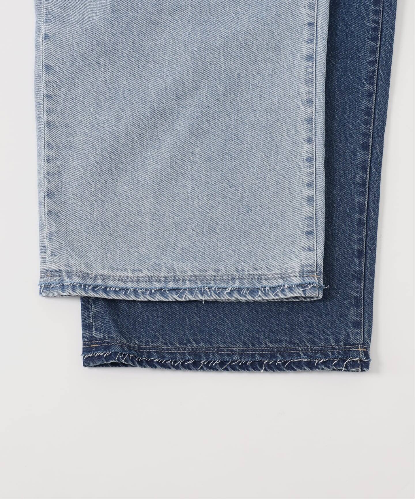 ウォッシャブル / DU JOUR / デュ ジュール PEG TUCK JEAN（デニム