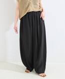 《追加予約》【WEB限定】ウォッシャブル / 梳毛調ボリュームイージーパンツ