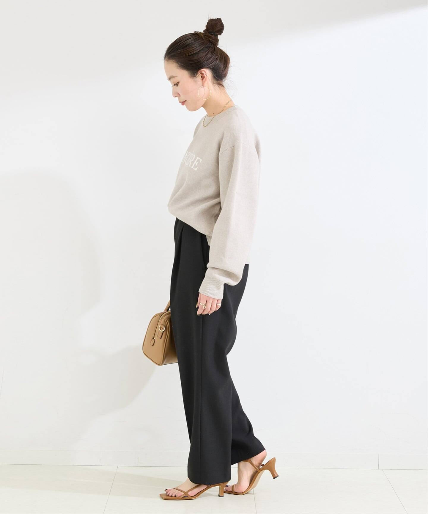 手洗い可 / T/R ダブルクロス パンツ（スラックス）｜B.C STOCK（ベー