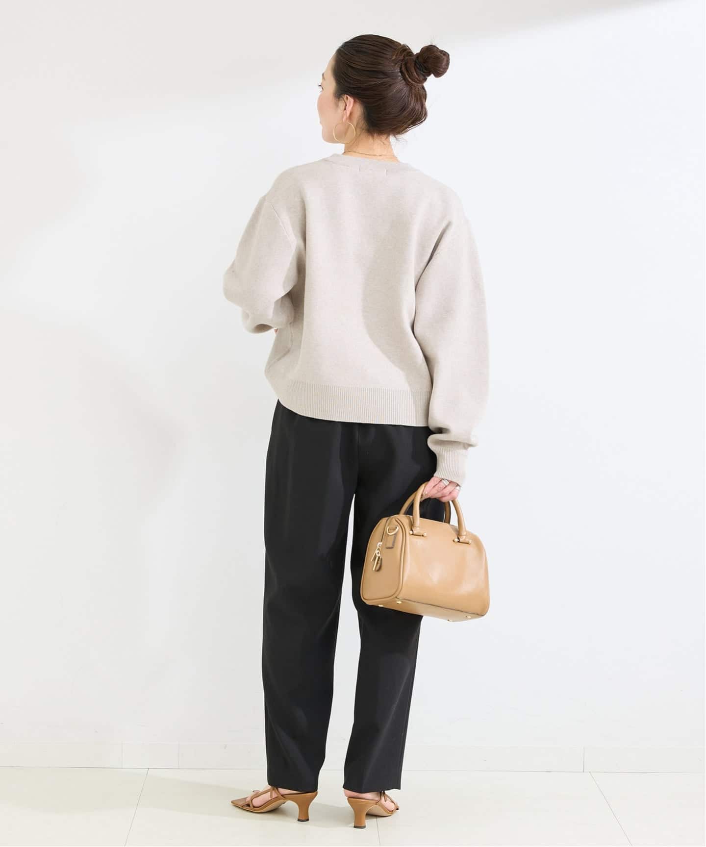 手洗い可 / T/R ダブルクロス パンツ（スラックス）｜B.C STOCK（ベー