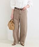 《追加9》ウォッシャブル / DU JOUR / デュ ジュール BARREL BAGGY JEAN