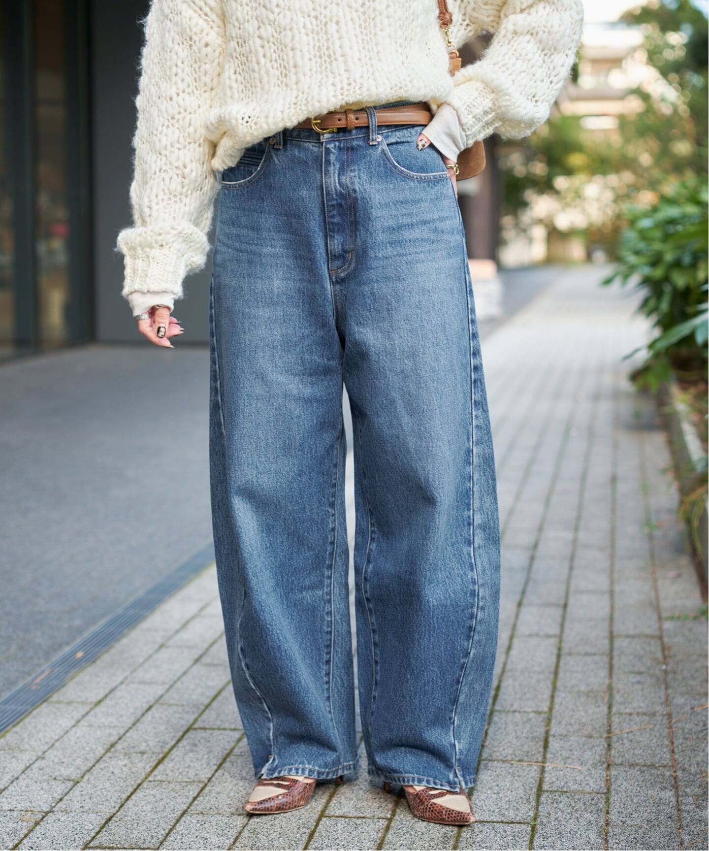 ウォッシャブル / DU JOUR / デュ ジュール BC.STOCK 追加11》ウォッシャブル / DU JOUR / デュ ジュール BARREL BAGGY JEAN