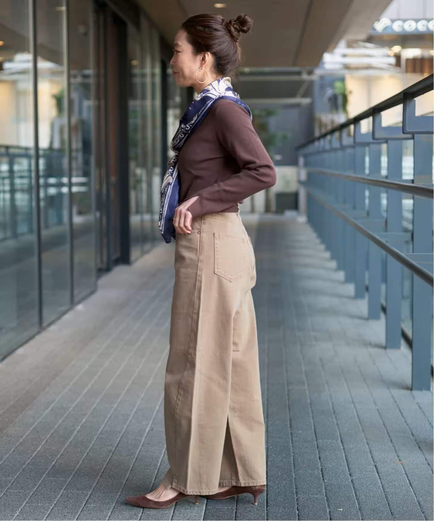 追加12》ウォッシャブル / DU JOUR / デュ ジュール BARREL BAGGY JEAN