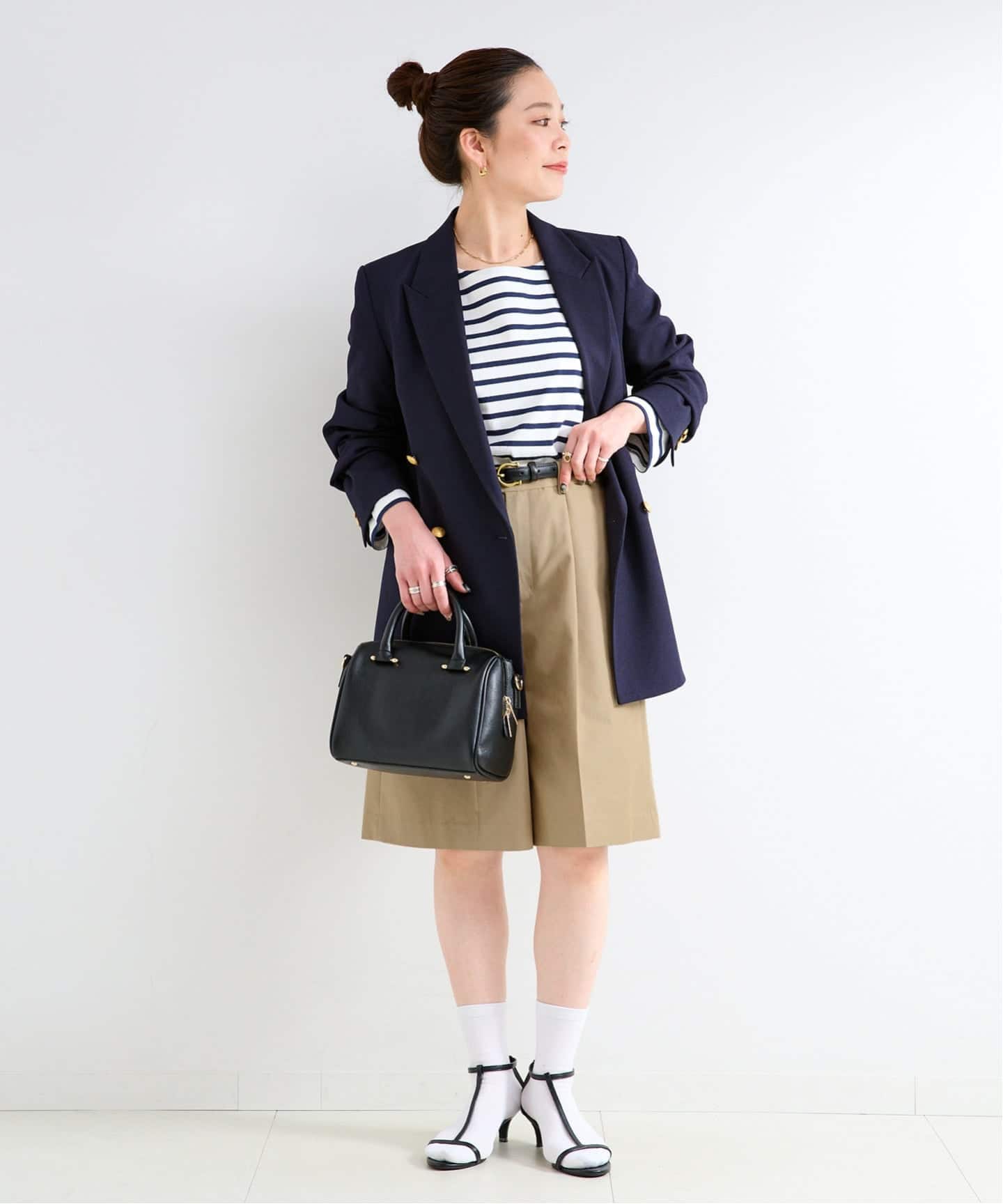 予約》ウォッシャブル / ハーフパンツ（チノパンツ）｜B.C STOCK（ベー