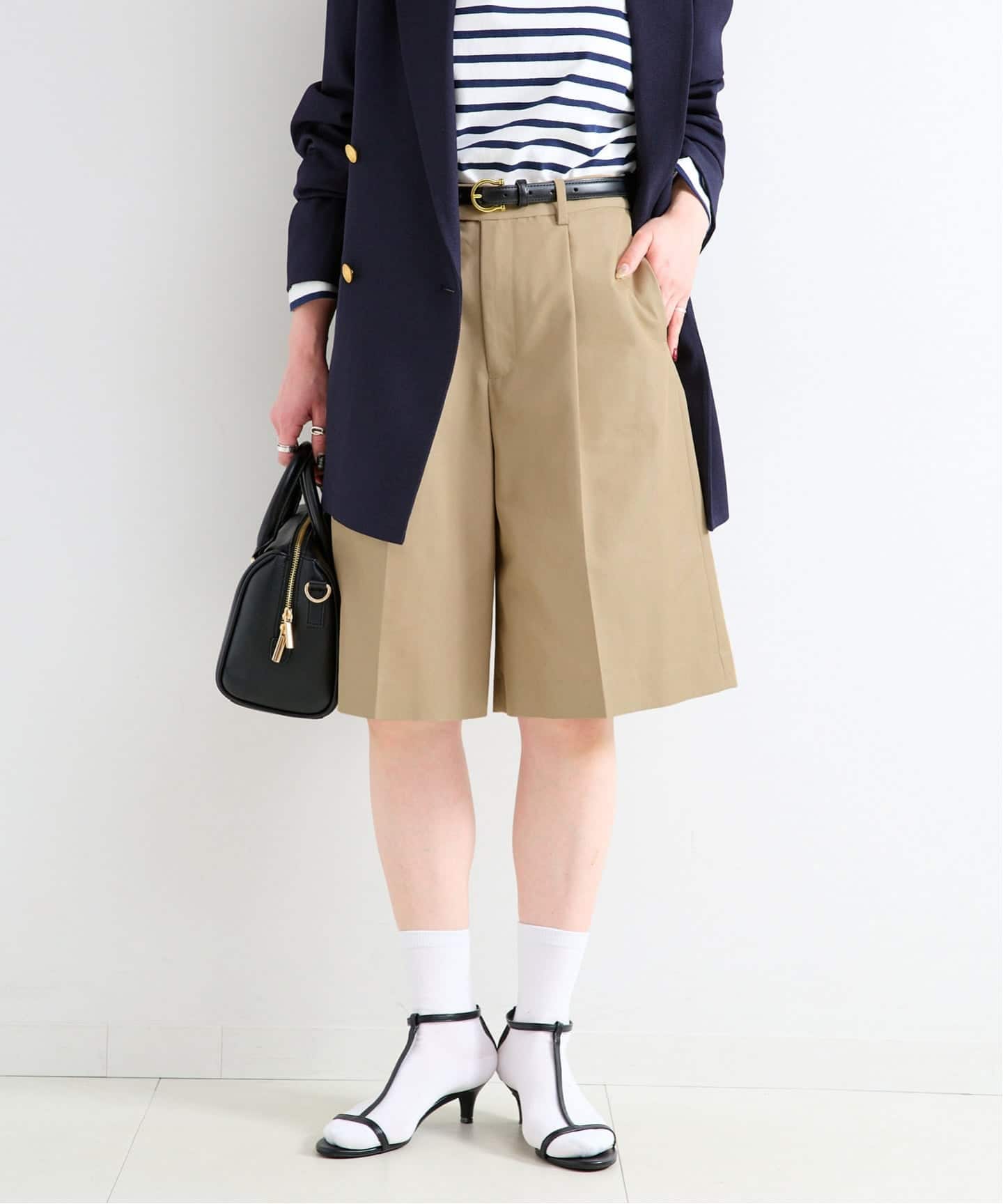 予約》ウォッシャブル / ハーフパンツ（チノパンツ）｜B.C STOCK（ベー