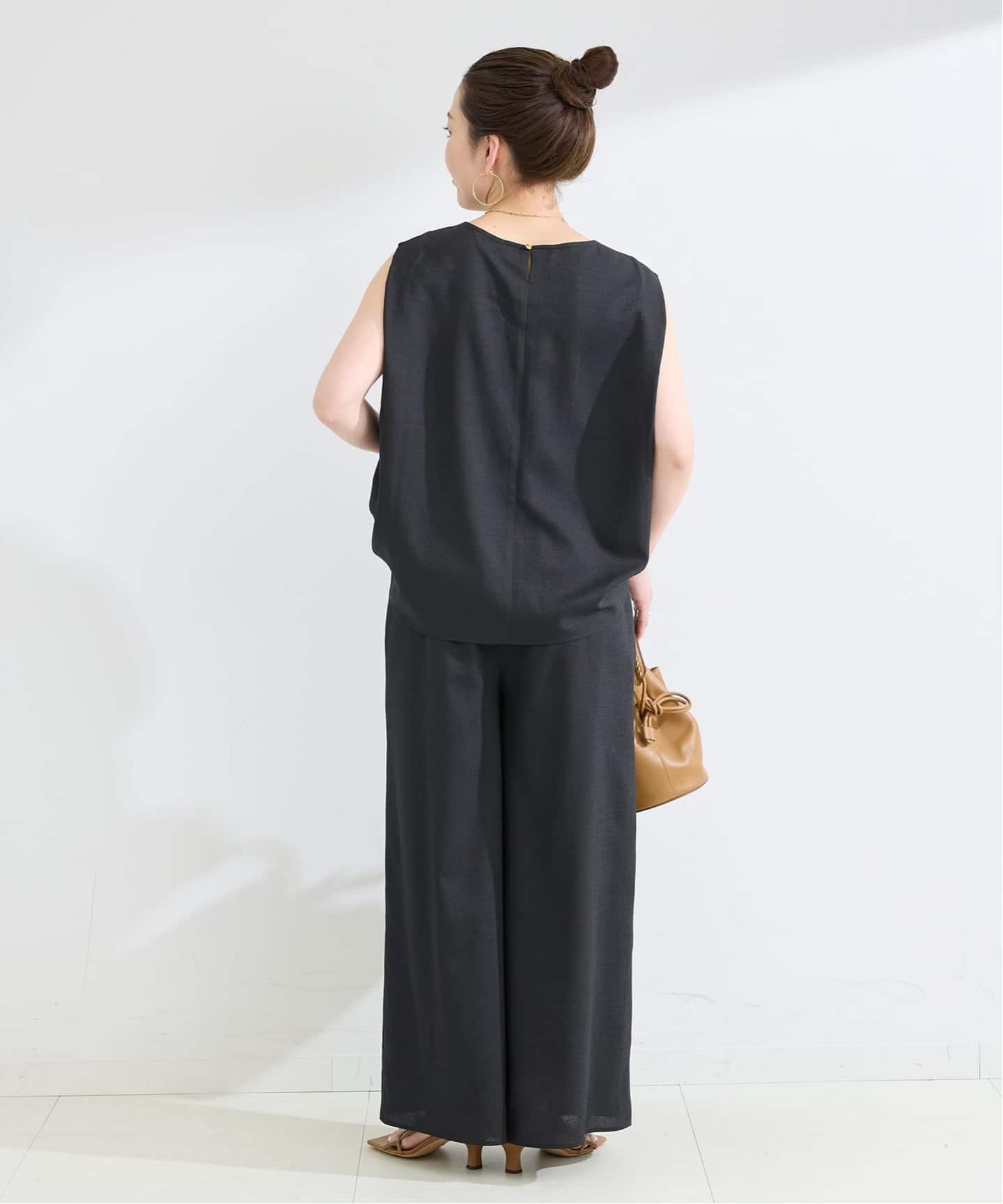 追加》《S/Mサイズ展開》《2点セット》ウォッシャブル / リネンライク