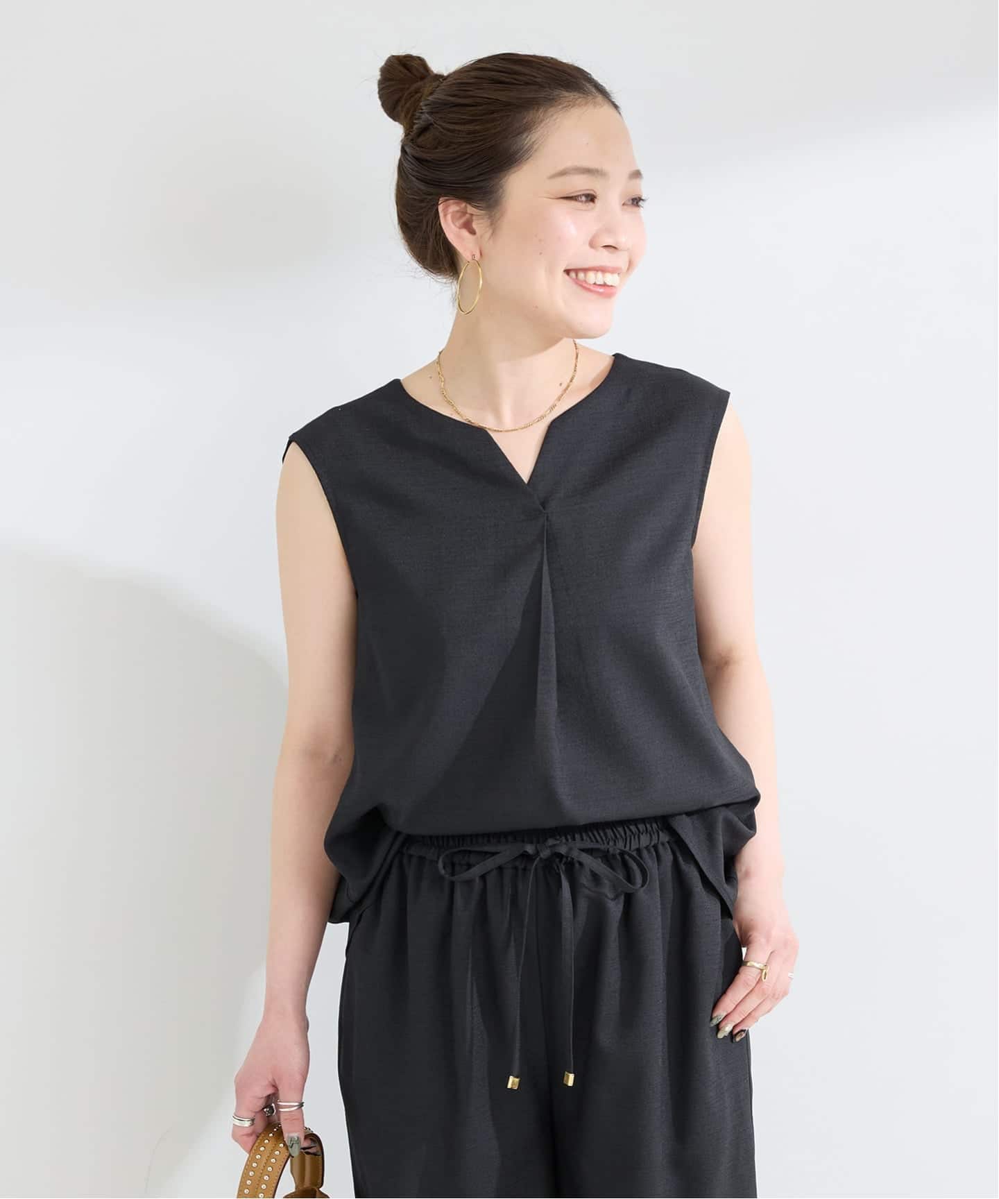 追加》《S/Mサイズ展開》《2点セット》ウォッシャブル / リネンライク