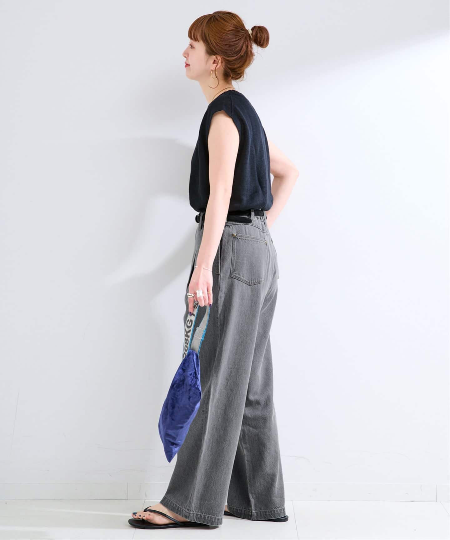 追加5》ウォッシャブル / DU JOUR/デュ ジュール TROUSER JEAN（デニム