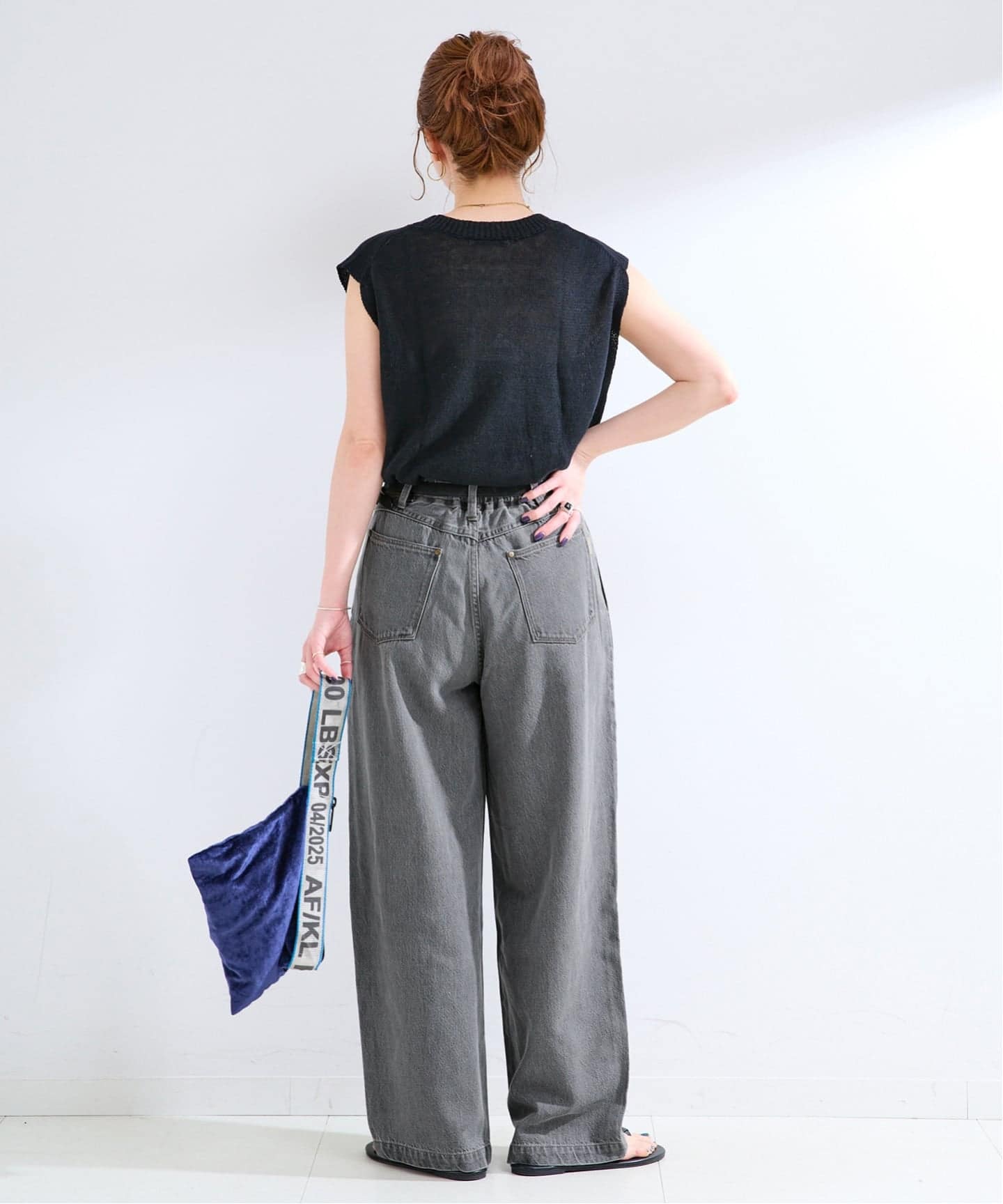追加5》ウォッシャブル / DU JOUR/デュ ジュール TROUSER JEAN（デニム