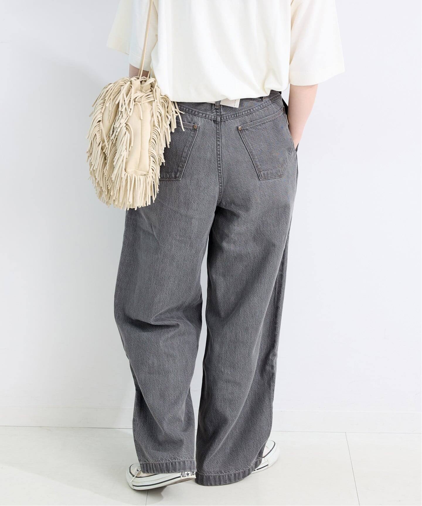 追加5》ウォッシャブル / DU JOUR/デュ ジュール TROUSER JEAN（デニム