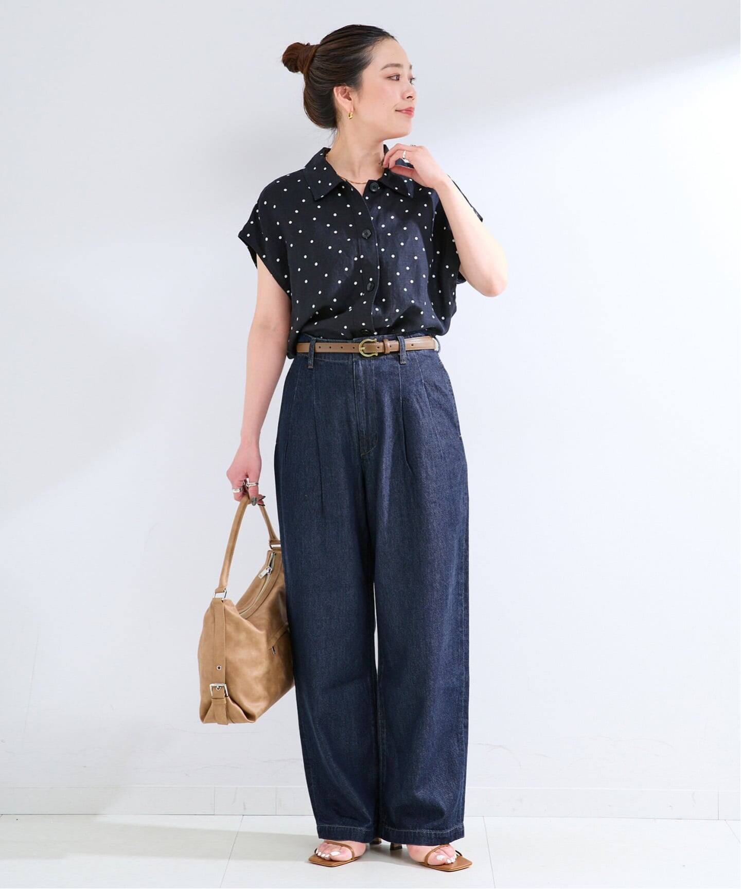 追加5》ウォッシャブル / DU JOUR/デュ ジュール TROUSER JEAN（デニム