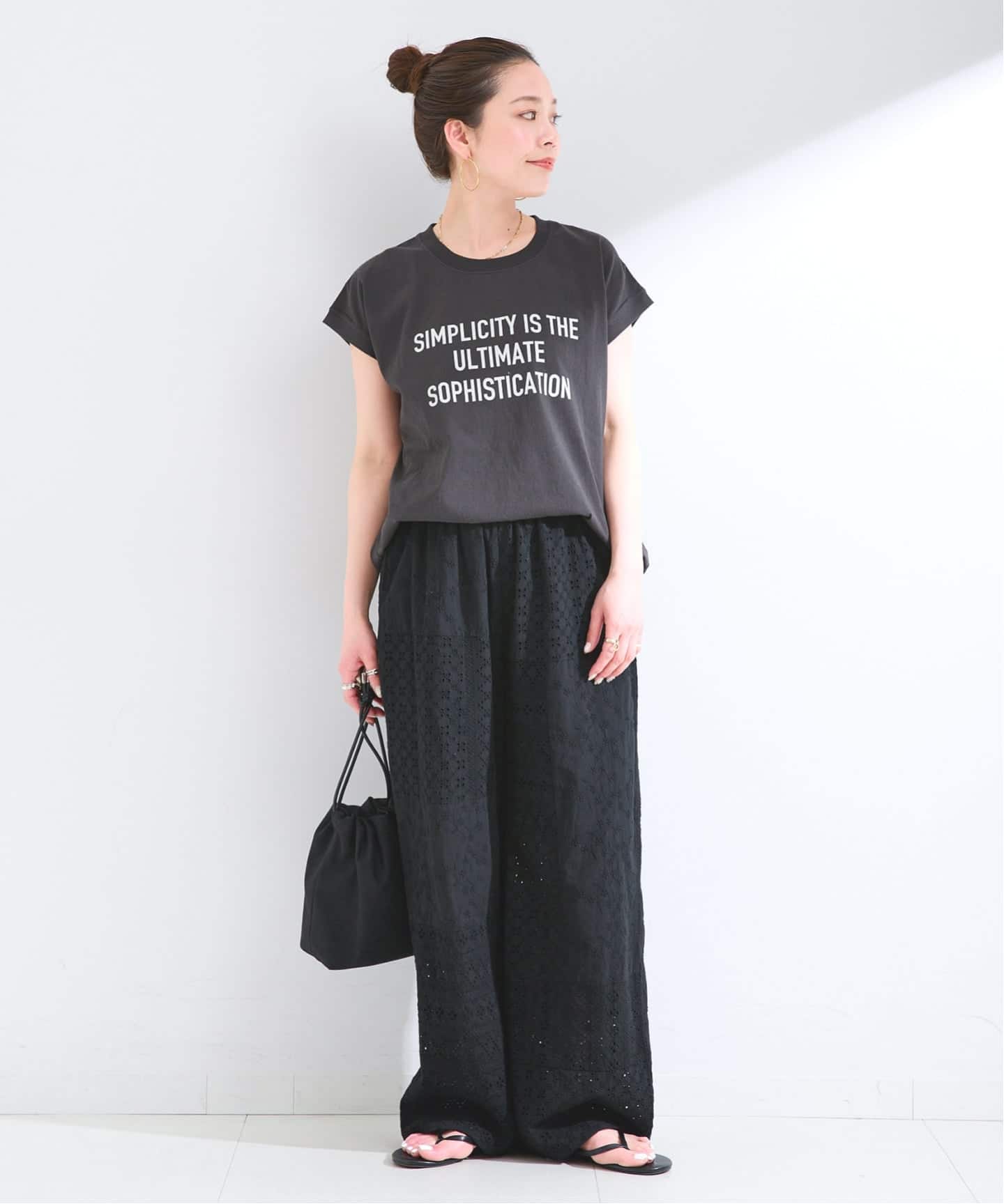 手洗い可 / レースパッチワークパンツ（その他パンツ）｜B.C STOCK