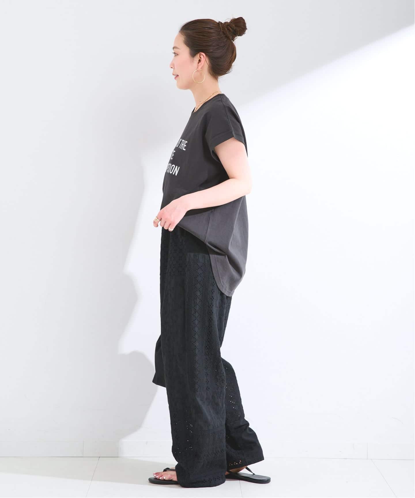 手洗い可 / レースパッチワークパンツ（その他パンツ）｜B.C STOCK