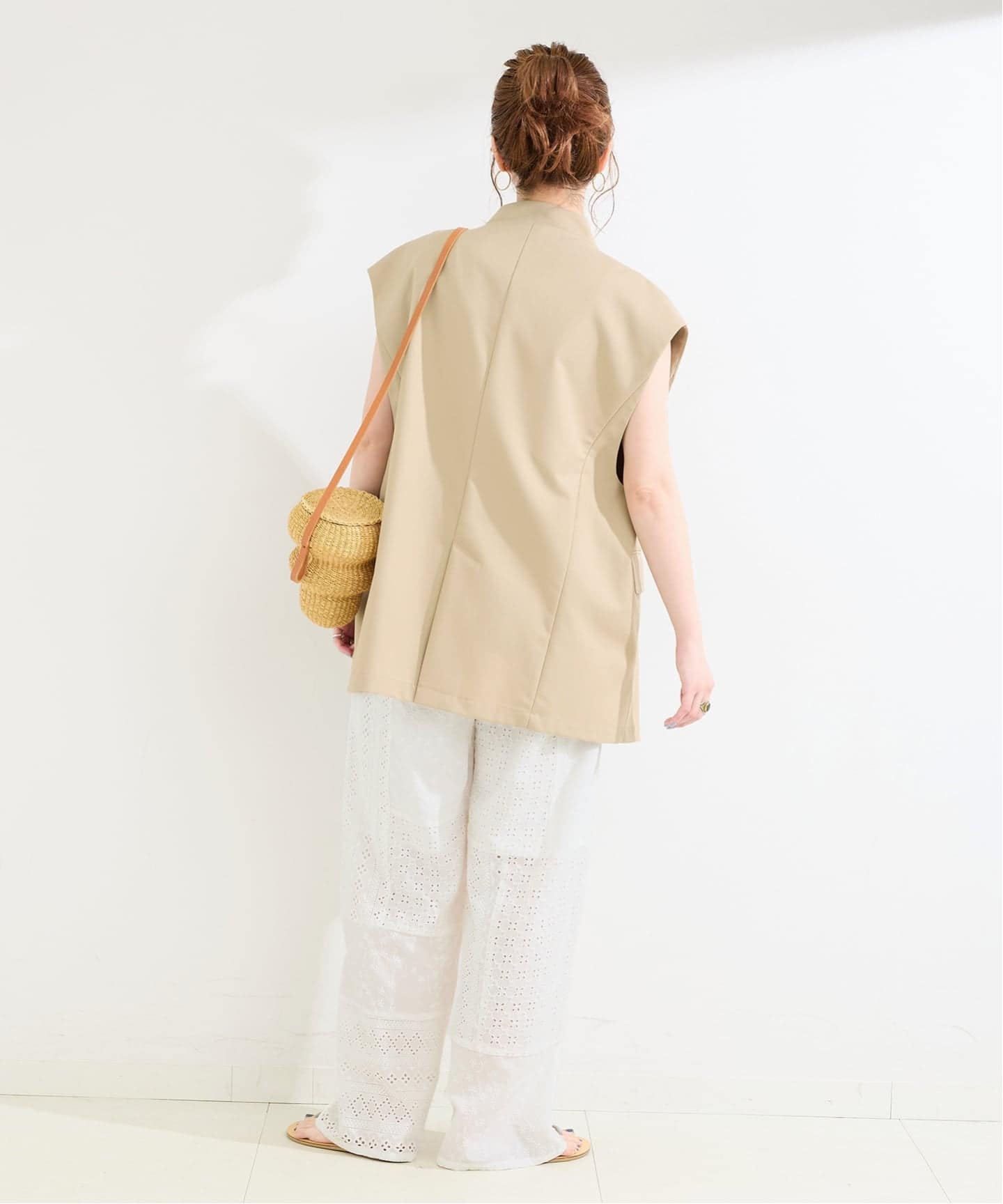 手洗い可 / レースパッチワークパンツ（その他パンツ）｜B.C STOCK