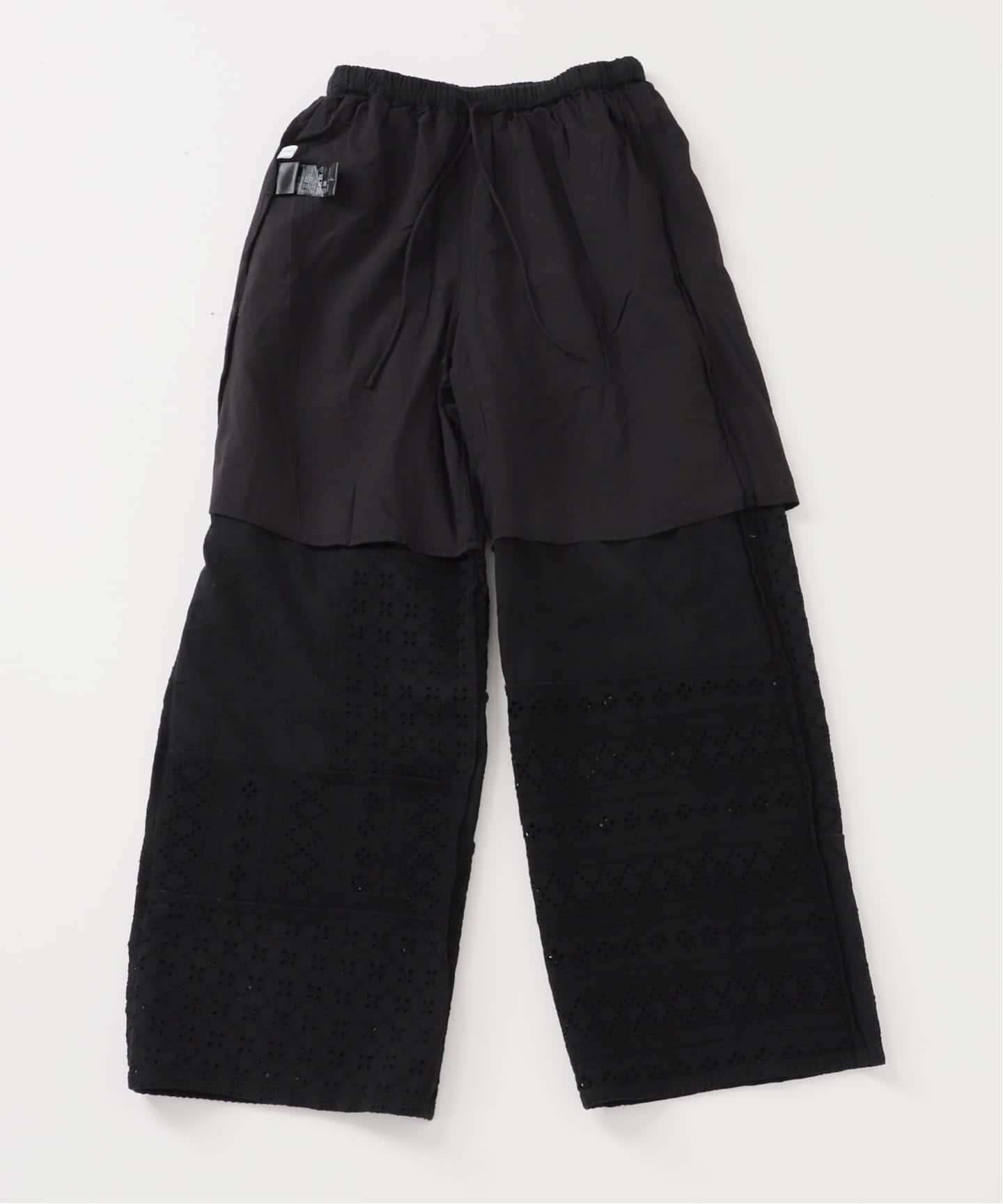 手洗い可 / レースパッチワークパンツ（その他パンツ）｜B.C STOCK