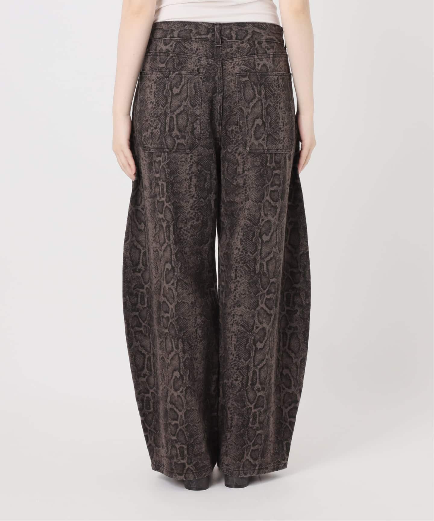 アニマルパターン カーブ PANTS / J ANIMAL PATTERN CURVE PT（デニム