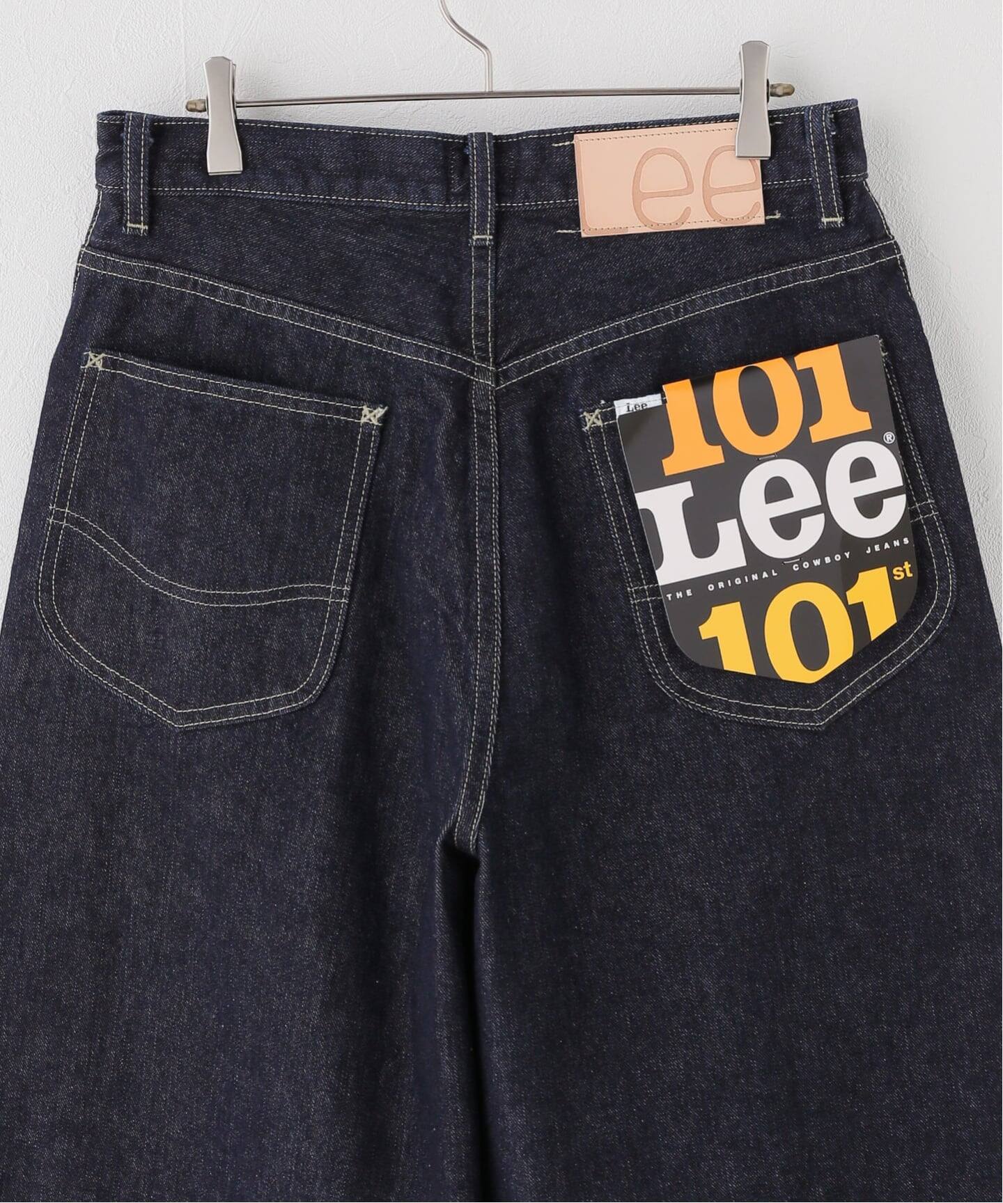 WEB＋一部店舗限定】LEE / リー TUCK RIDERS PANTS（デニムパンツ