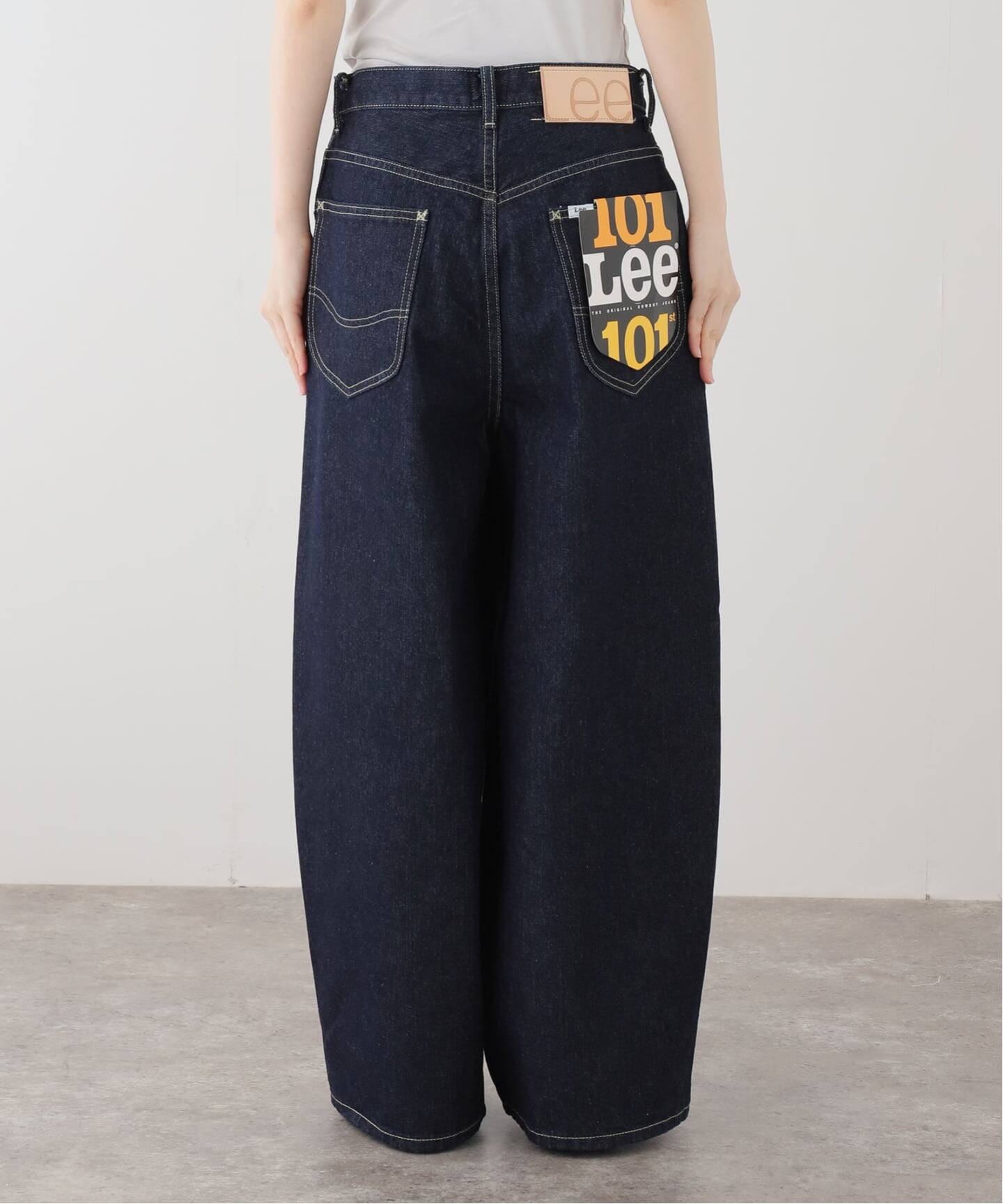 WEB＋一部店舗限定】LEE / リー TUCK RIDERS PANTS（デニムパンツ 