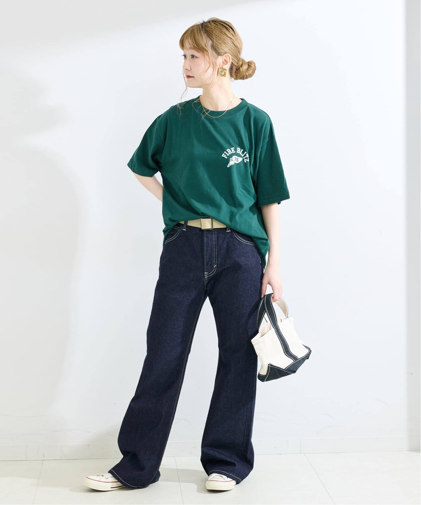 予約》【WEB＋一部店舗限定】ウォッシャブル / Lee / リー LEAN FLARE 
