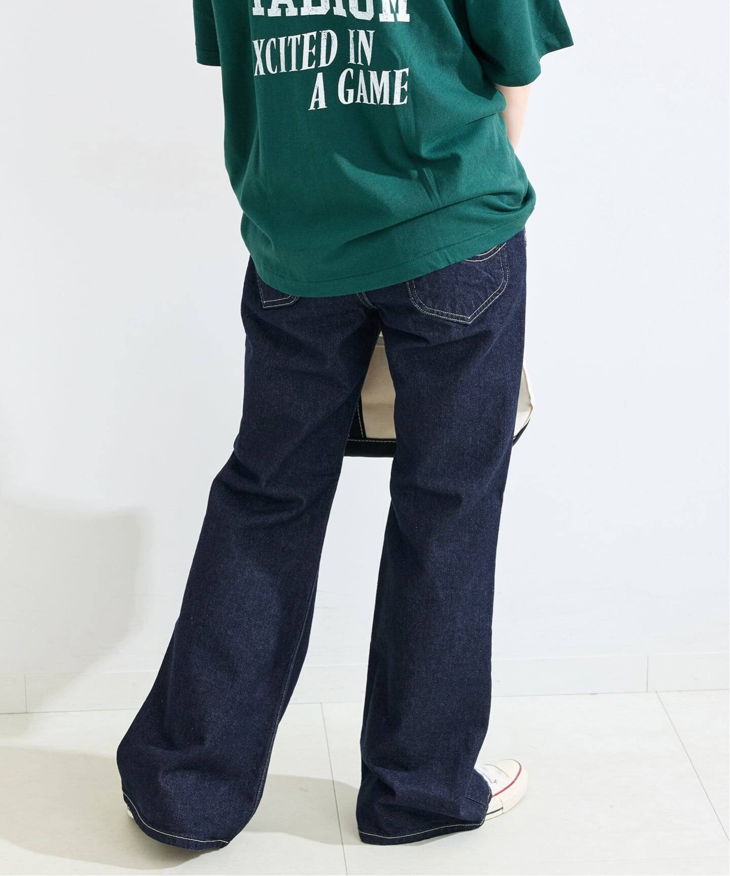 予約》【WEB＋一部店舗限定】ウォッシャブル / Lee / リー LEAN FLARE 