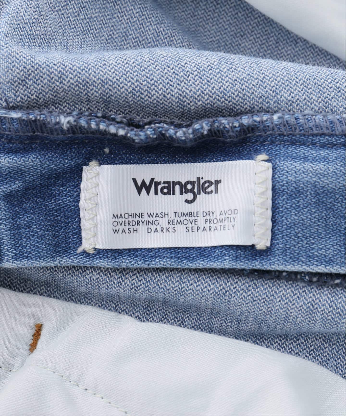 WEB＋一部店舗限定】Wrangler / ラングラー WIDE MidUSEDWash（デニム