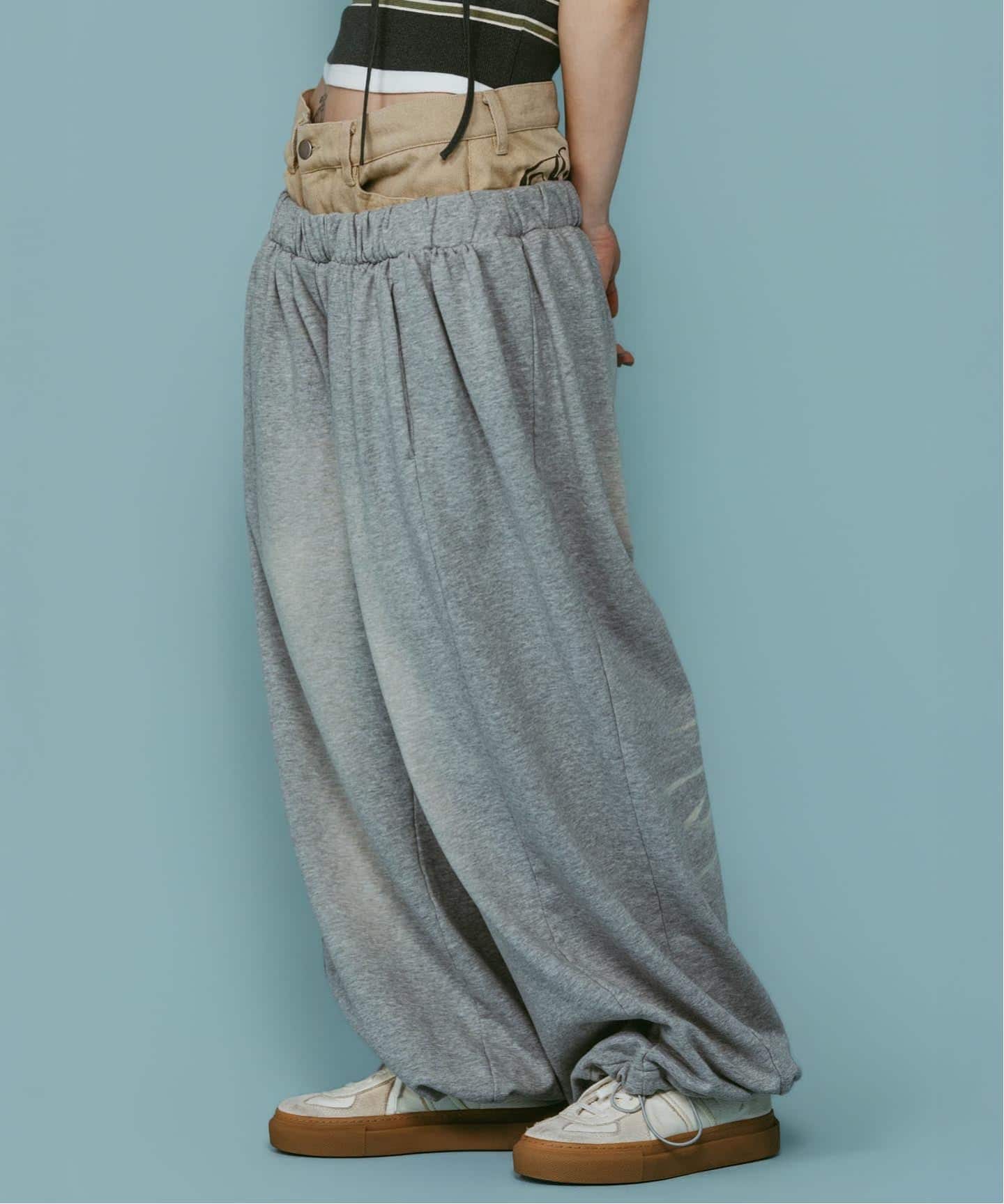 Knuth Marf / クヌースマーフ double-layer sweatpants（スウェット