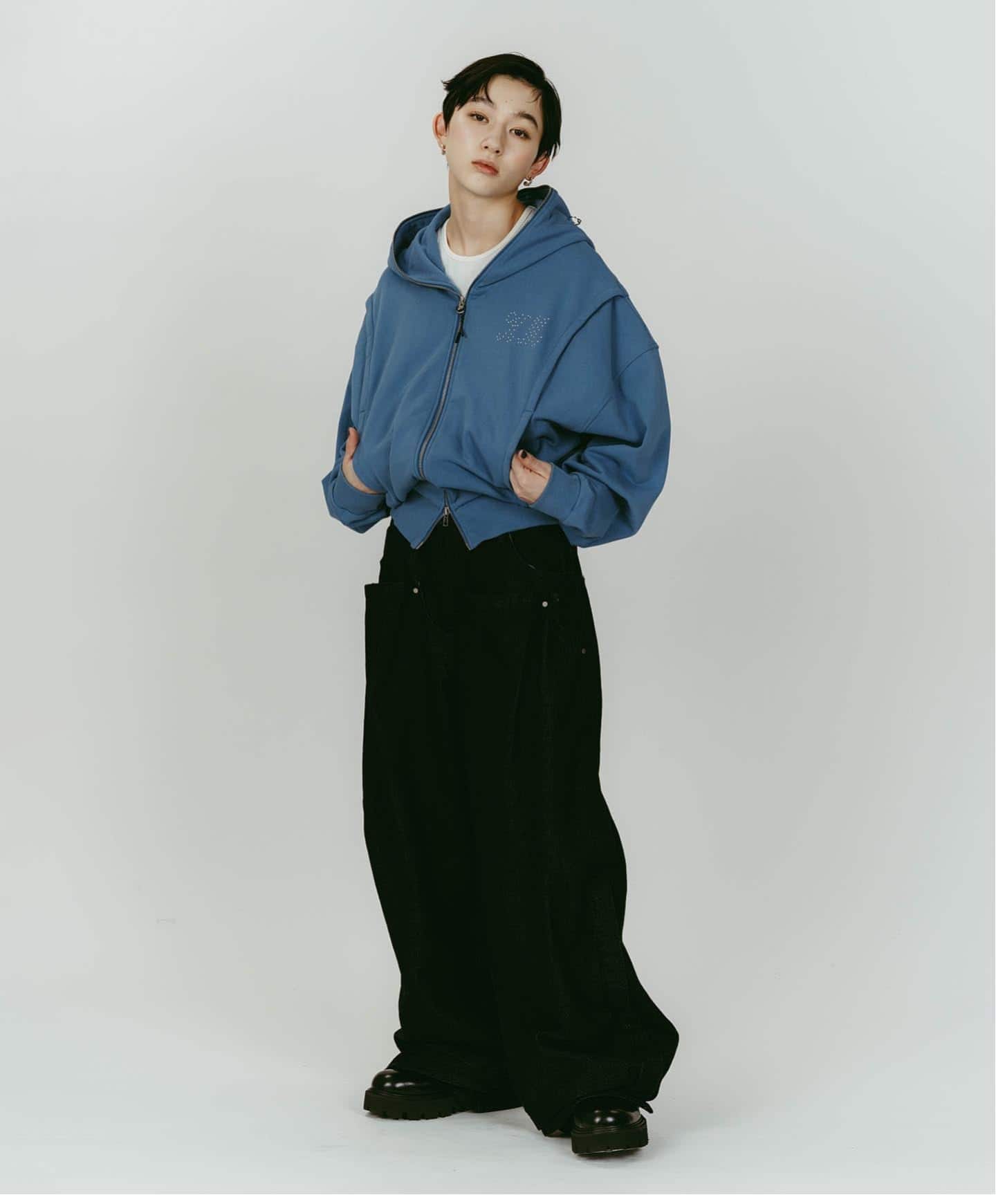 Knuth Marf/クヌースマーフ cling drape denim pants（デニムパンツ