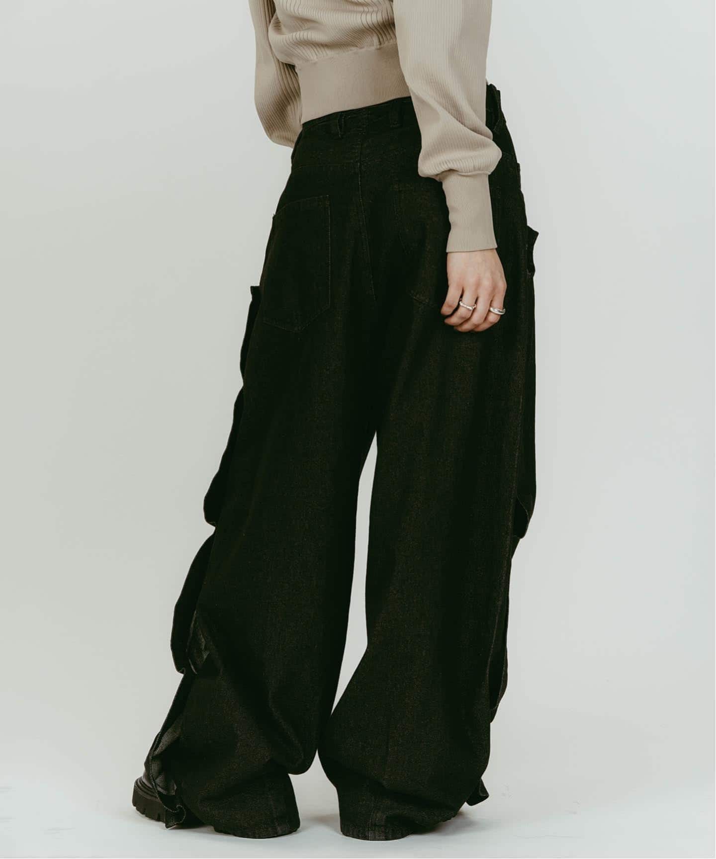 Knuth Marf/クヌースマーフ cling drape denim pants（デニムパンツ