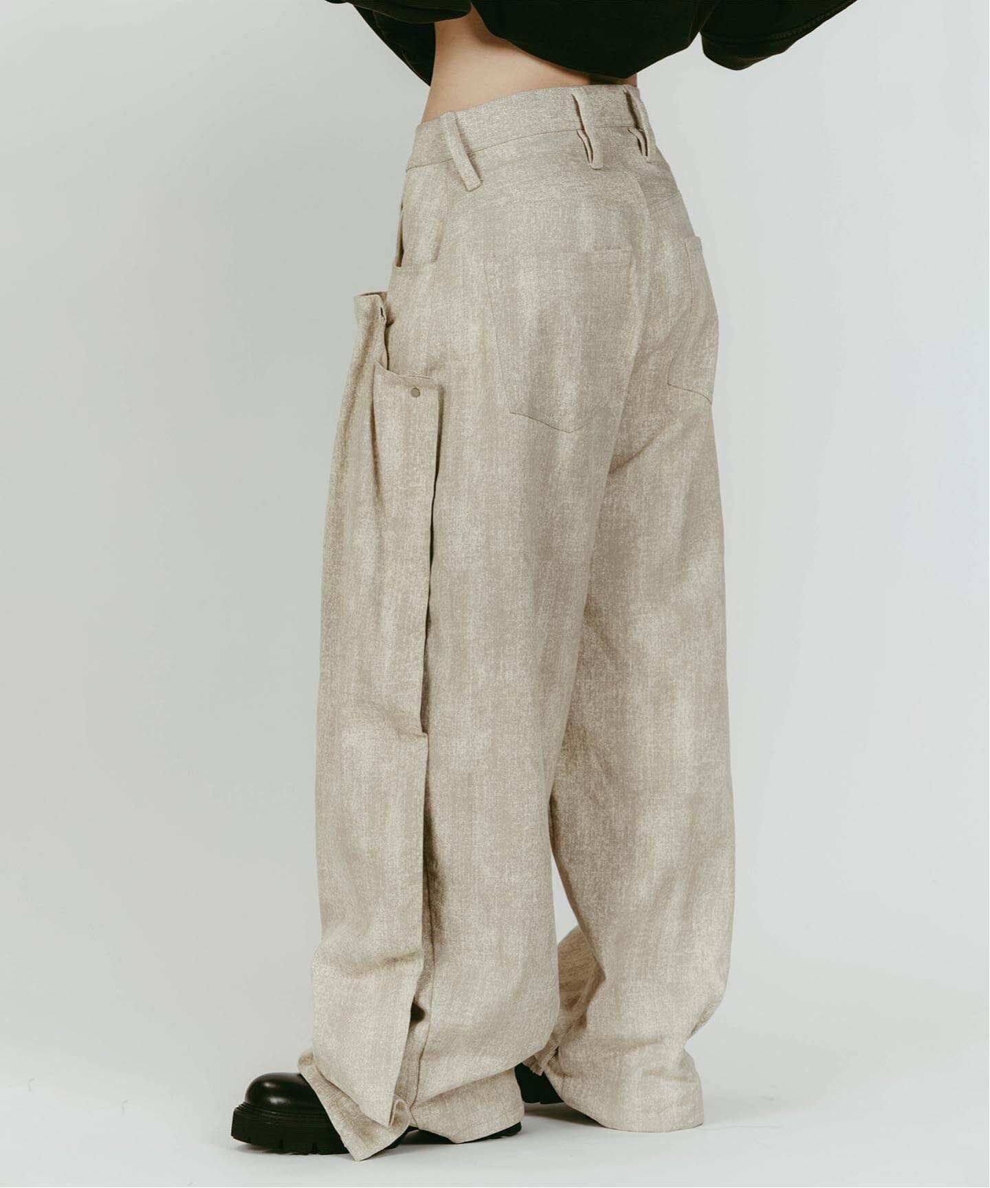 Knuth Marf/クヌースマーフ cling drape denim pants（デニムパンツ