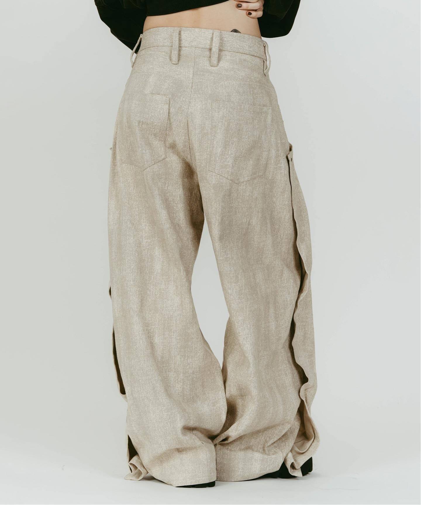 Knuth Marf/クヌースマーフ cling drape denim pants（デニムパンツ