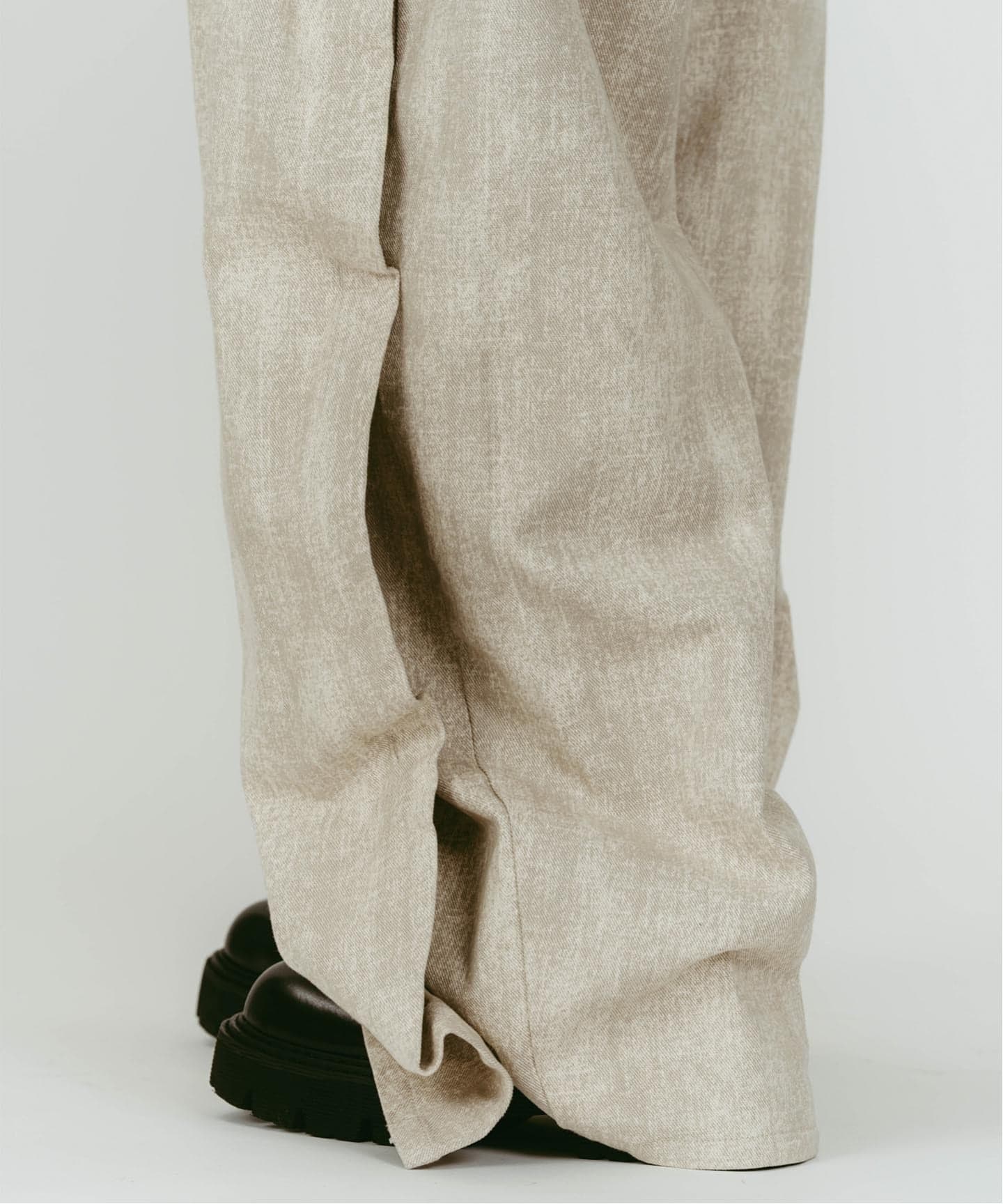 Knuth Marf/クヌースマーフ cling drape denim pants（デニムパンツ