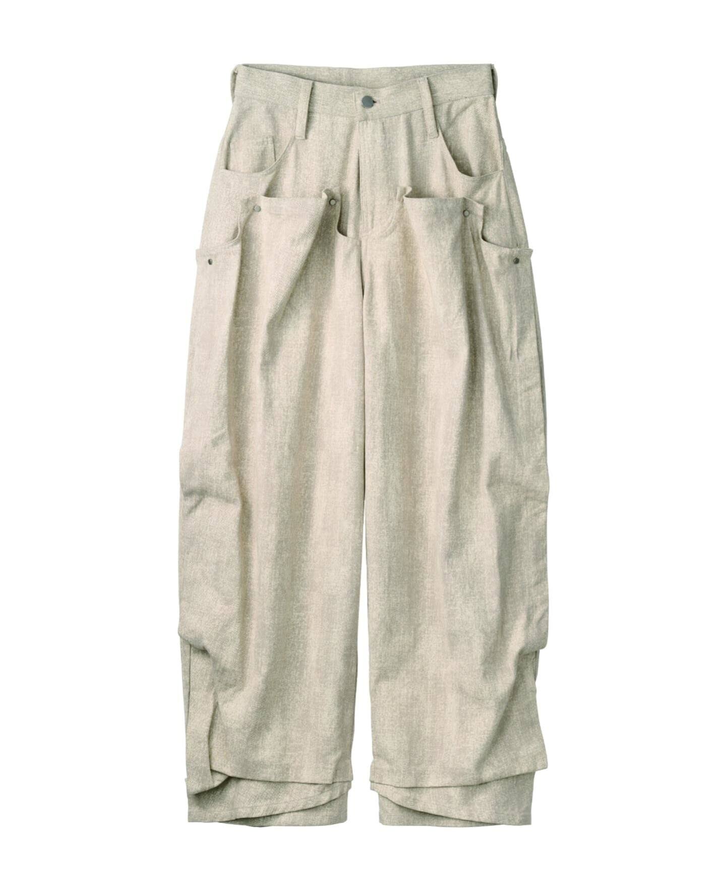 Knuth Marf/クヌースマーフ cling drape denim pants（デニムパンツ