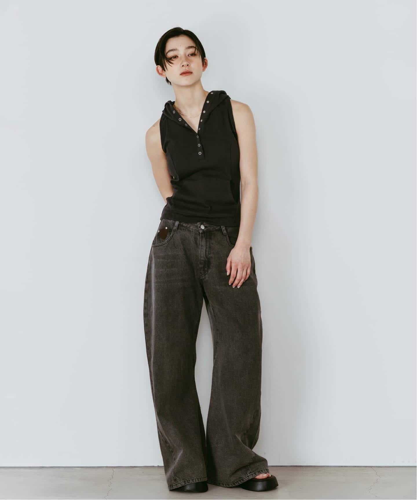Knuth Marf / クヌースマーフ wide bell-bottom denim pants（デニム