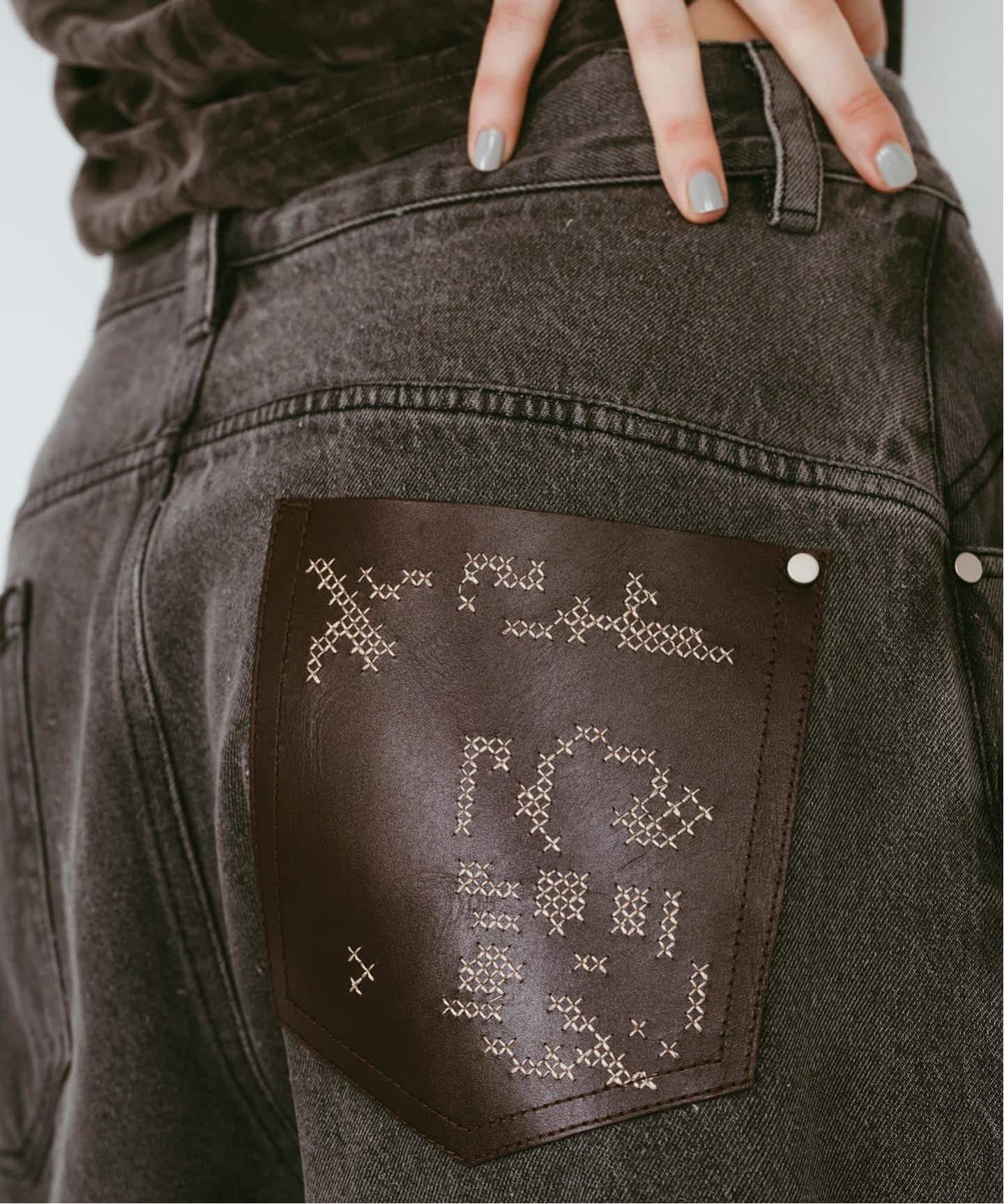 Knuth Marf / クヌースマーフ wide bell-bottom denim pants（デニム