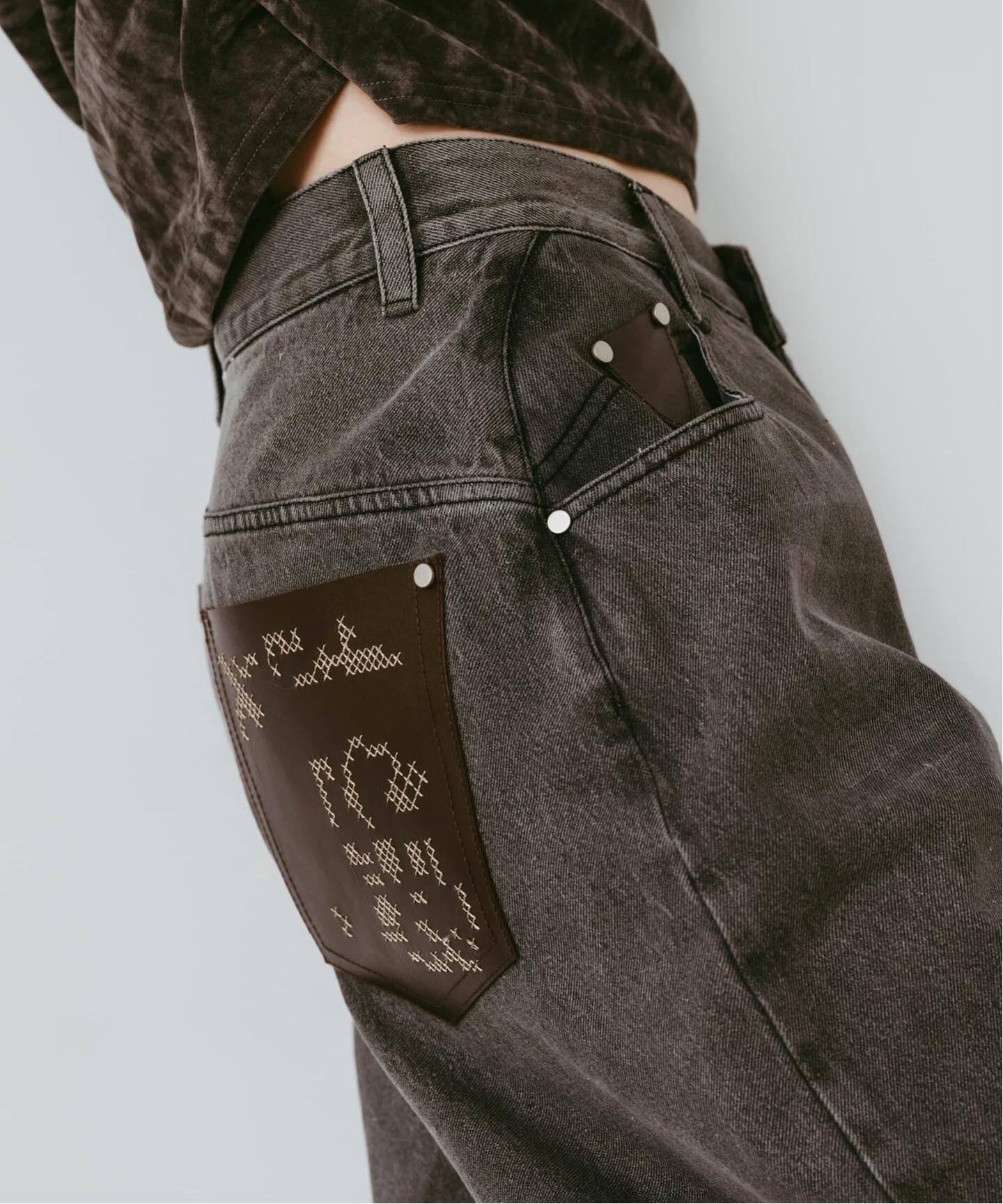 Knuth Marf / クヌースマーフ wide bell-bottom denim pants（デニム