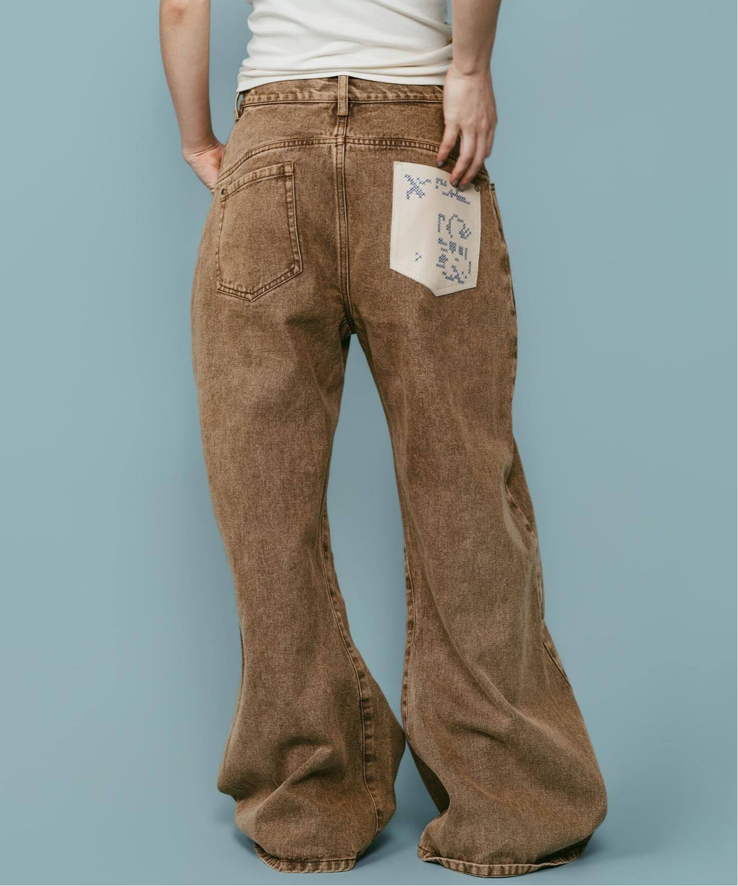 Knuth Marf / クヌースマーフ wide bell-bottom denim pants（デニム