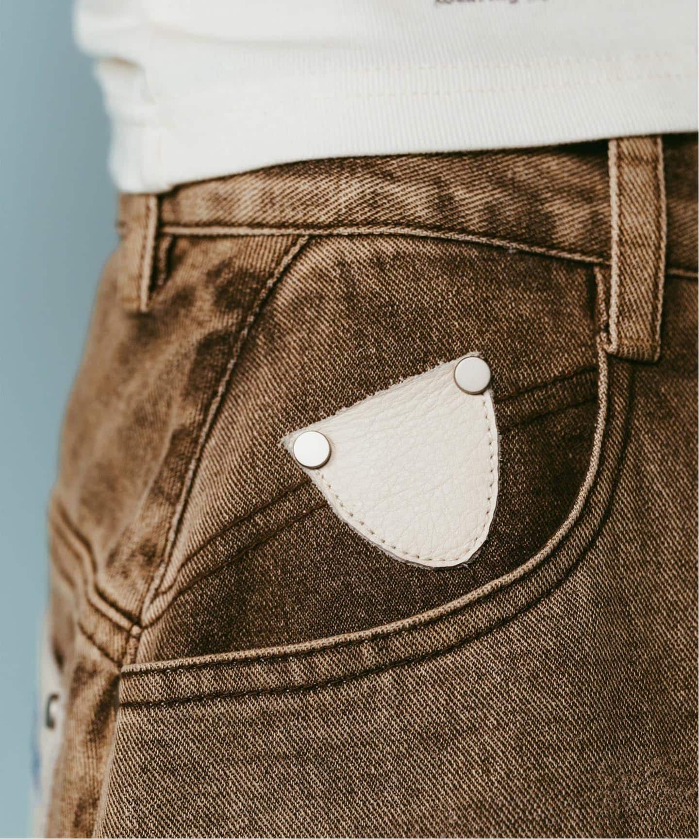 Knuth Marf / クヌースマーフ wide bell-bottom denim pants（デニム