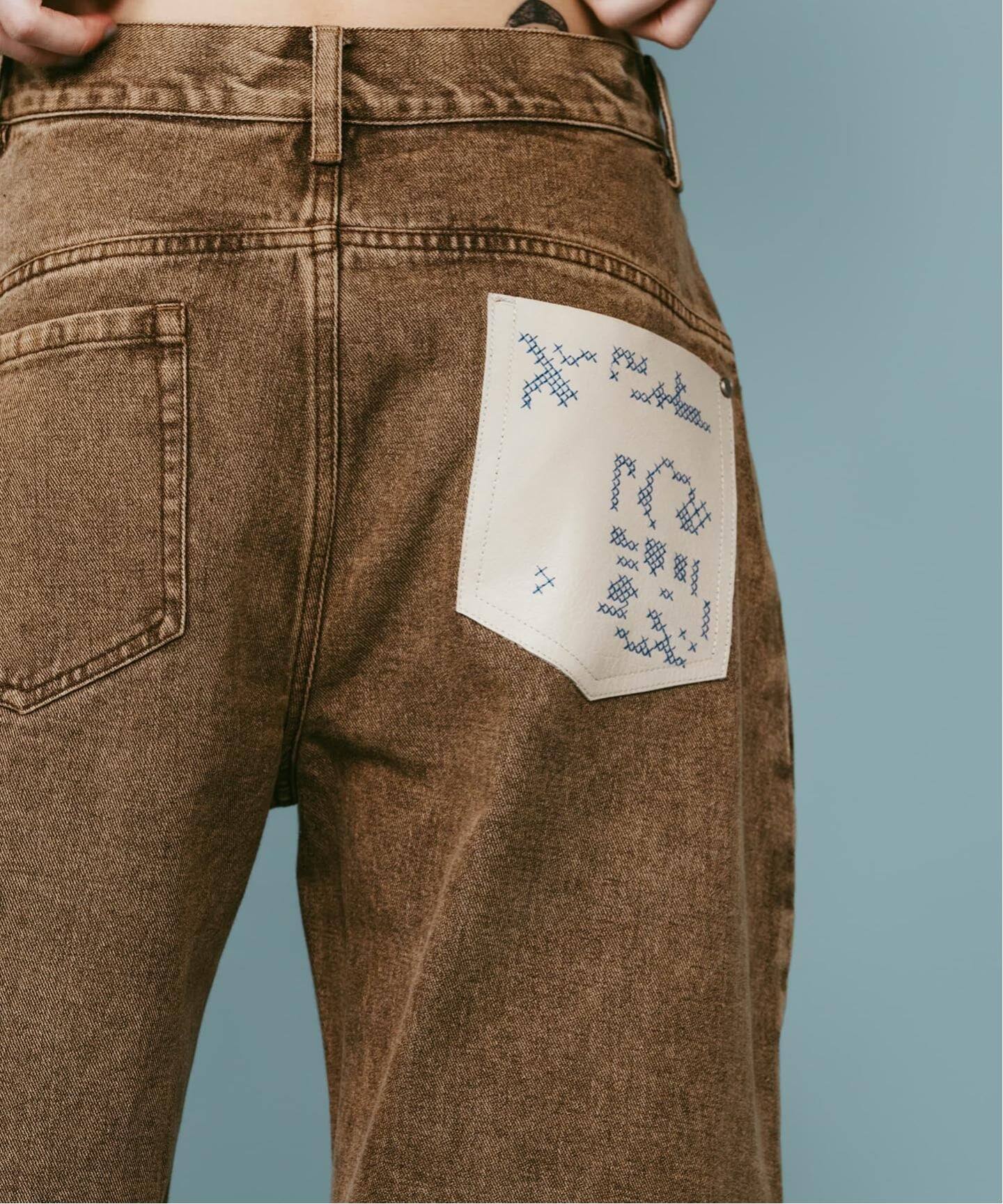 Knuth Marf / クヌースマーフ wide bell-bottom denim pants（デニム
