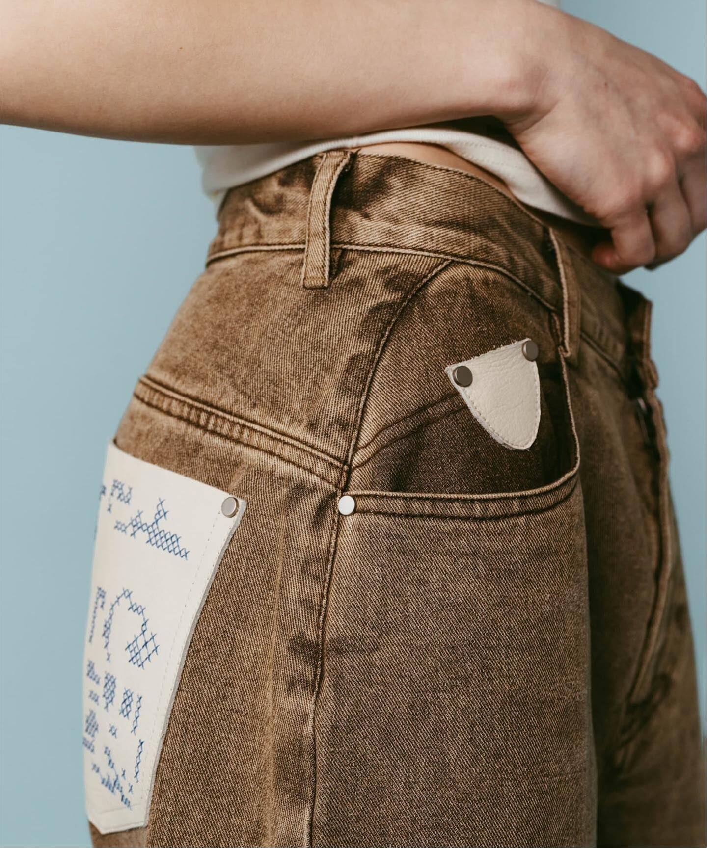 Knuth Marf / クヌースマーフ wide bell-bottom denim pants（デニム