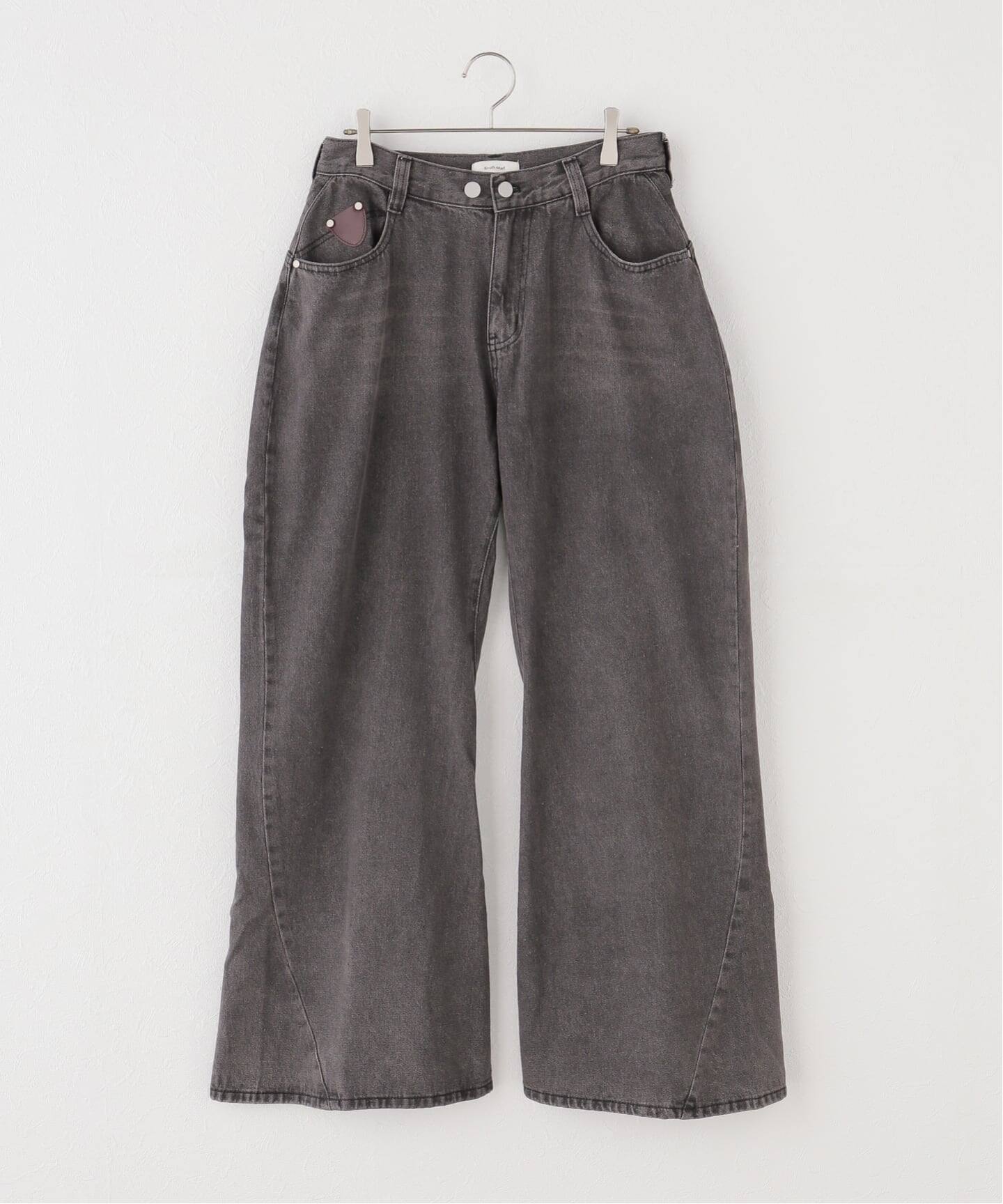 Knuth Marf / クヌースマーフ wide bell-bottom denim pants（デニム