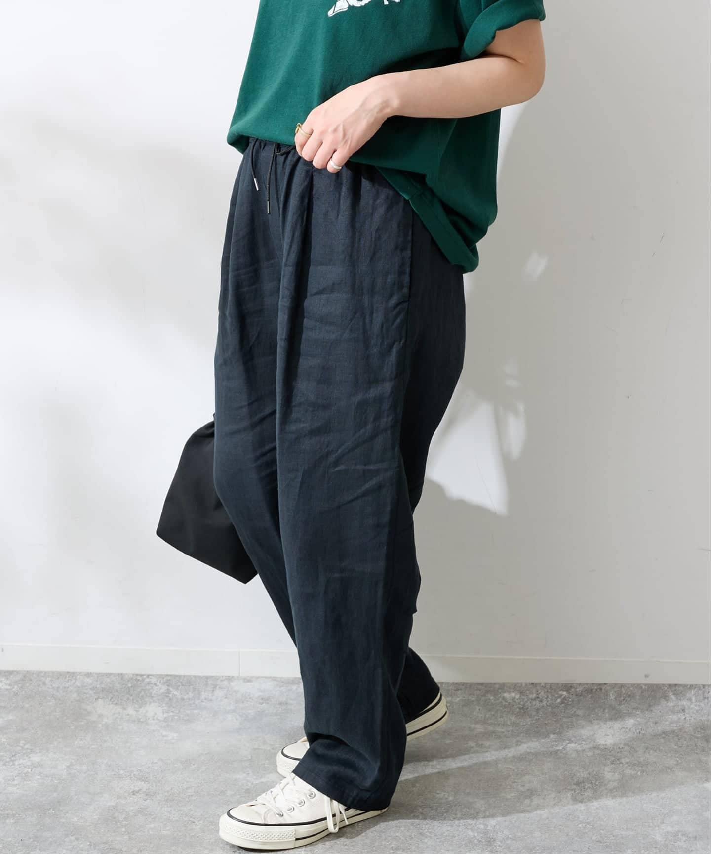 現行 定価約20万円 ZEGNA イージーパンツ リネン100 SIZE52 追加】ヨーロッパリネン100% イージーパンツ（その他パンツ）｜B.C