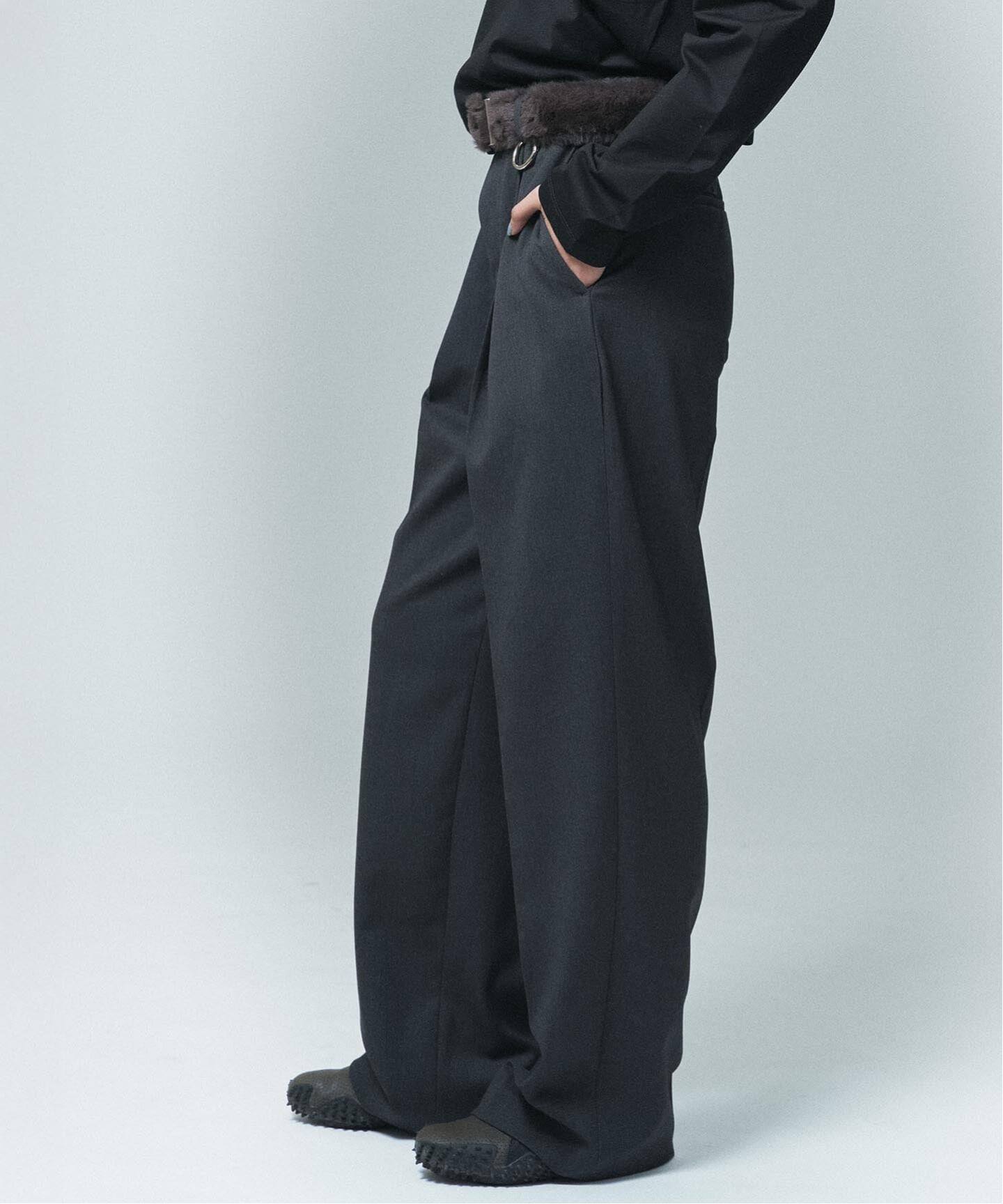 NOCTO ARCHIVE/ノクト アーカイブ TR One-tuck Wide Slacks