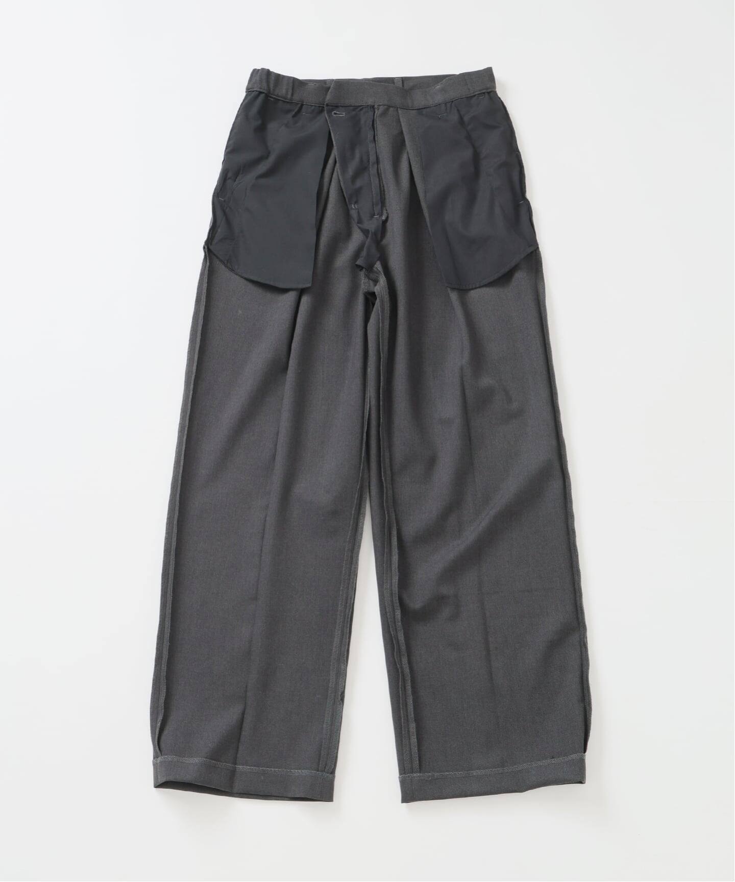 NOCTO ARCHIVE/ノクト アーカイブ TR One-tuck Wide Slacks