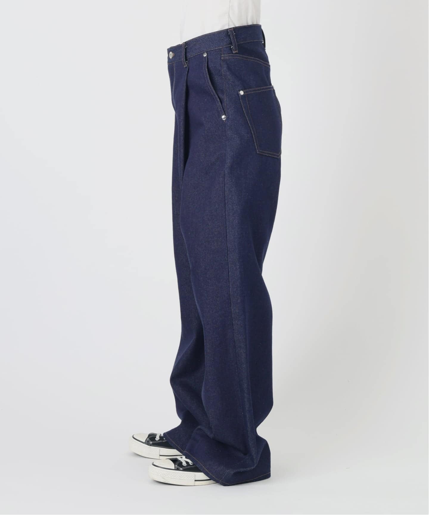 NOCTO ARCHIVE/ノクト アーカイブ Rigid One-tuck Wide Denim（デニム
