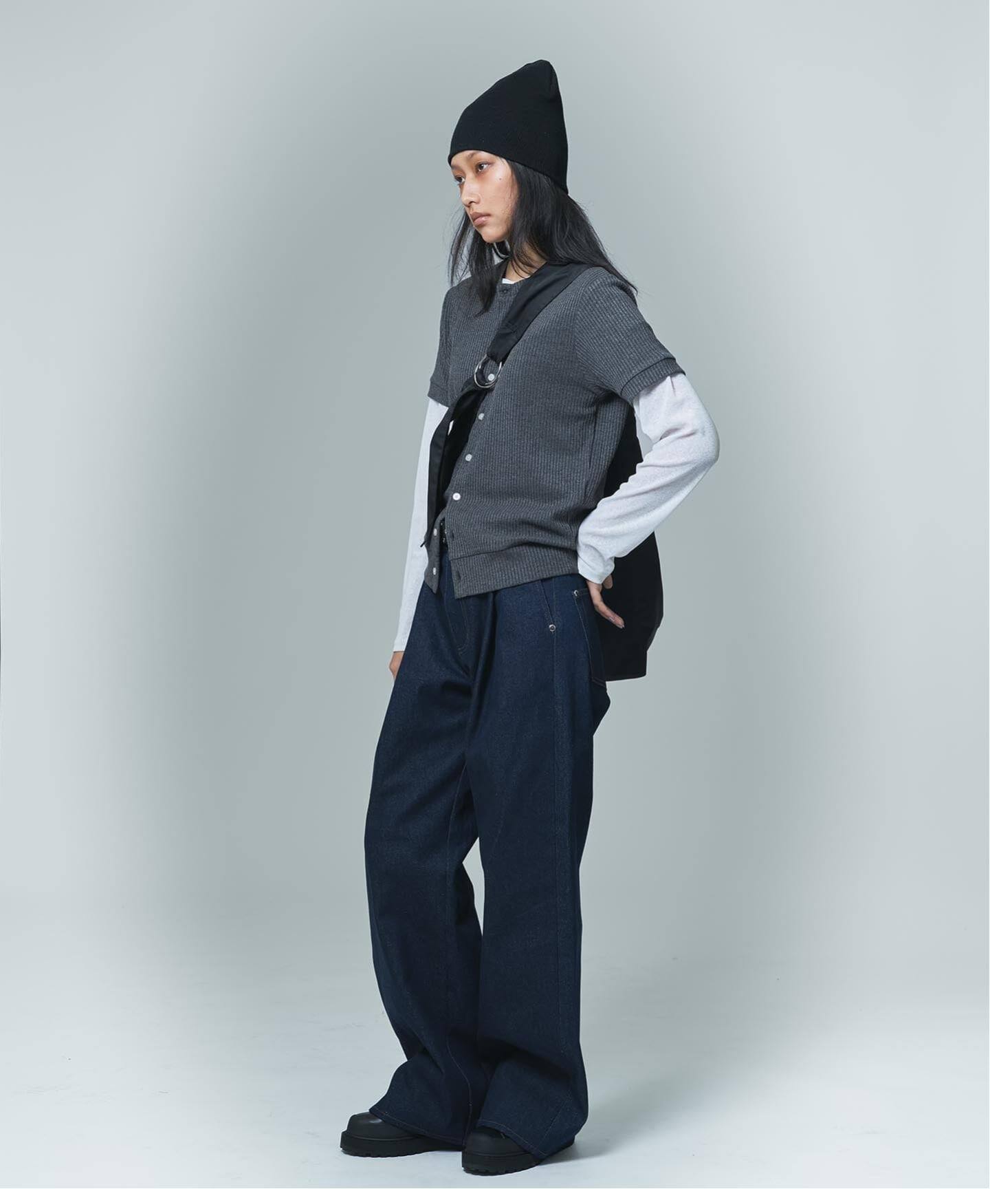 NOCTO ARCHIVE/ノクト アーカイブ Rigid One-tuck Wide Denim（デニム
